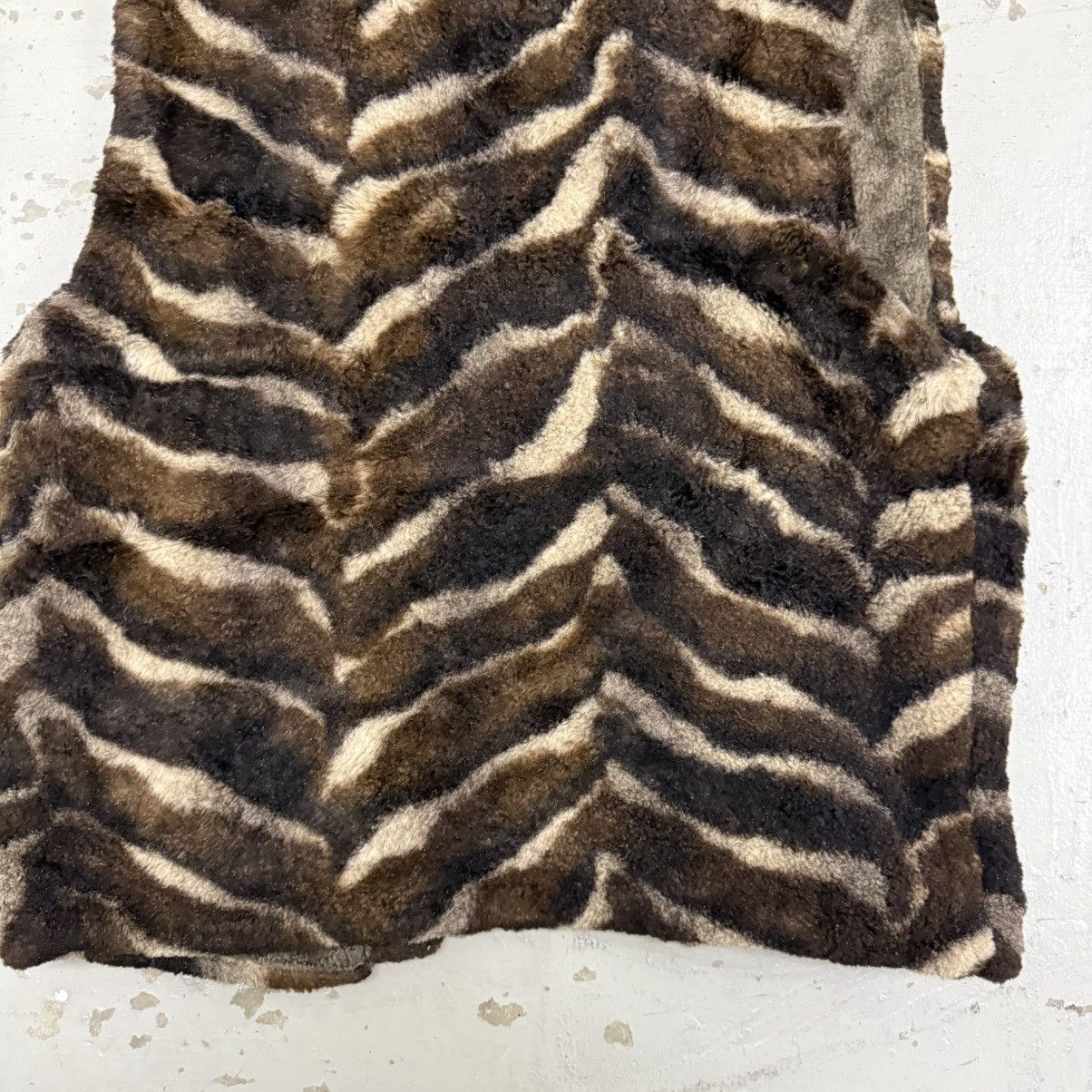 Vintage Rare Jennifer Lopez Style Fur Vest Y2K Size US L / EU 52-54 / 3 - 8 Thumbnail