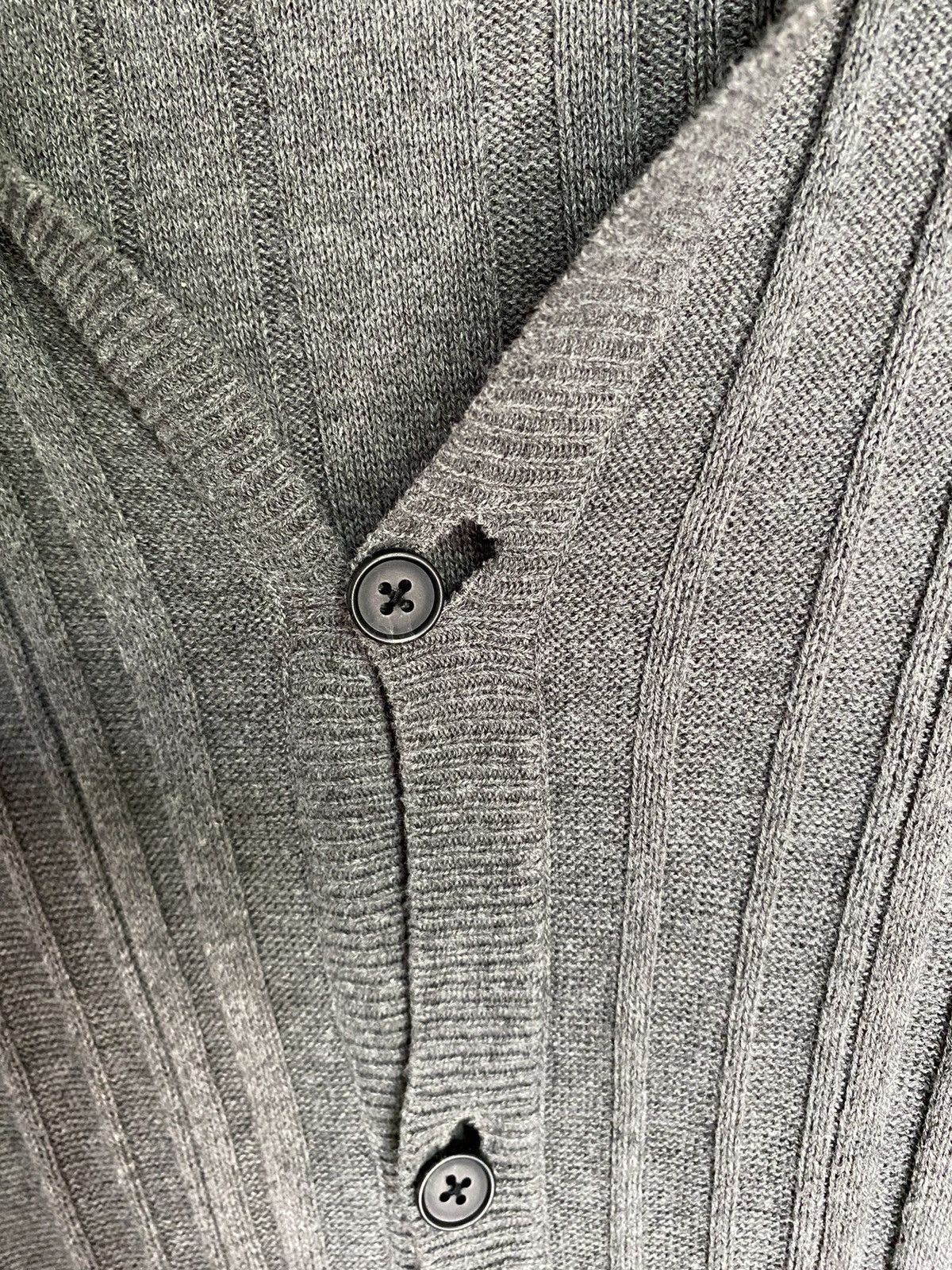 Neil Barrett BLACKBARRETT By Neil Barrett Dark Gray Knit Hoodie Cardigan Size US M / EU 48-50 / 2 - 6 Thumbnail