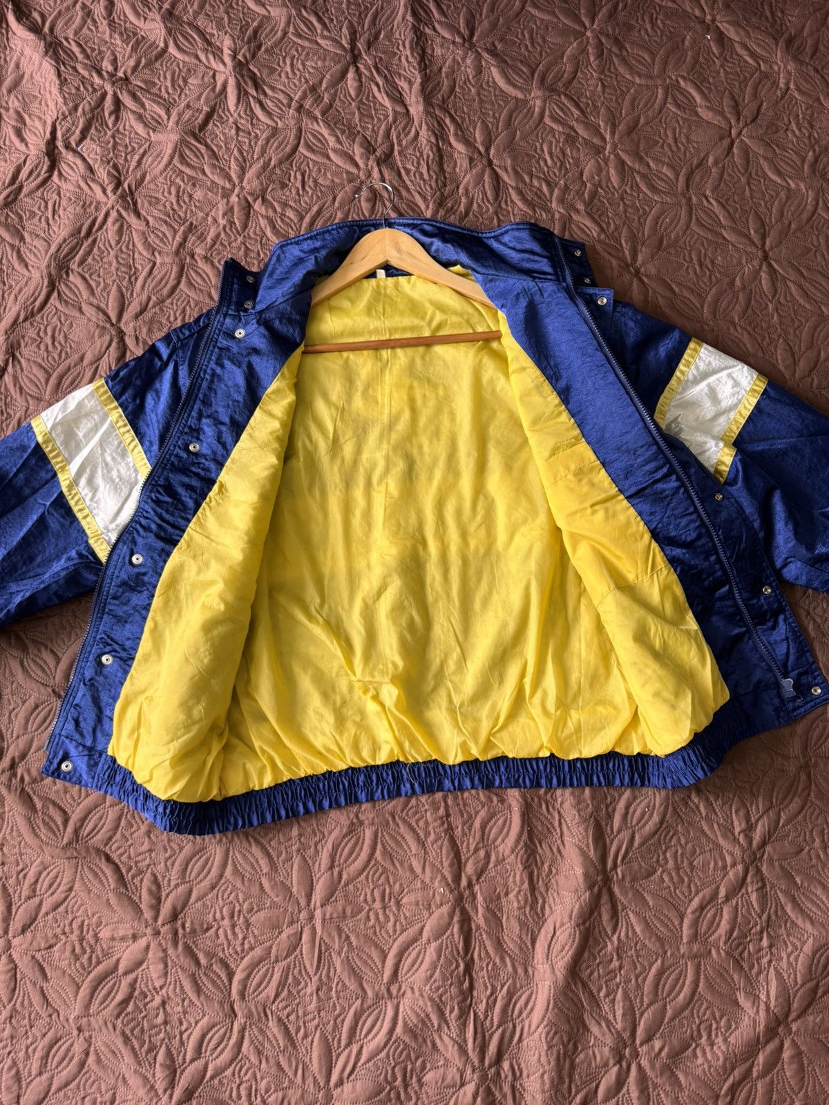 If Six Was Nine vintage Michelin racing jacket nylon bomber design 1990s Size US L / EU 52-54 / 3 - 10 Thumbnail
