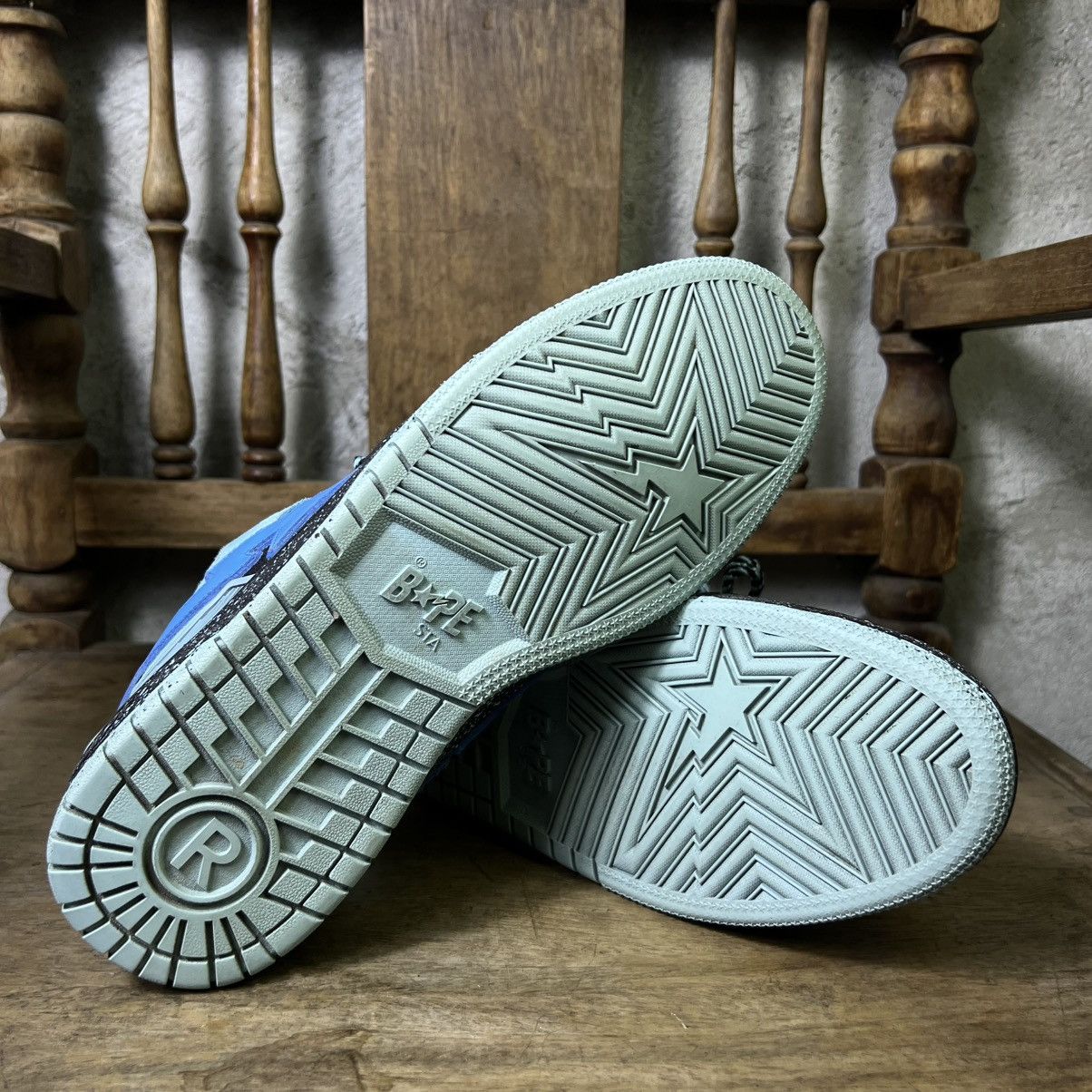 Bape BAPE SK8 STA #6 "Blue Green" (Sax/Mint) Size US 10 / EU 43 - 9 Thumbnail