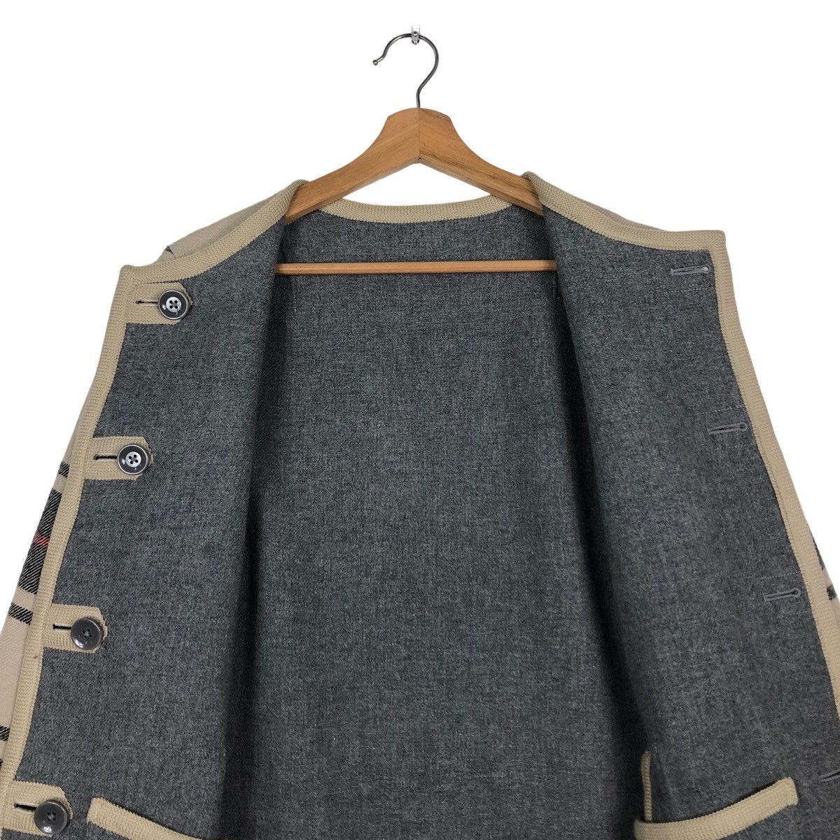Japanese Brand 🔥Work Jacket Japan Made Hickory Issey Miyake Japan Size US M / EU 48-50 / 2 - 14 Thumbnail