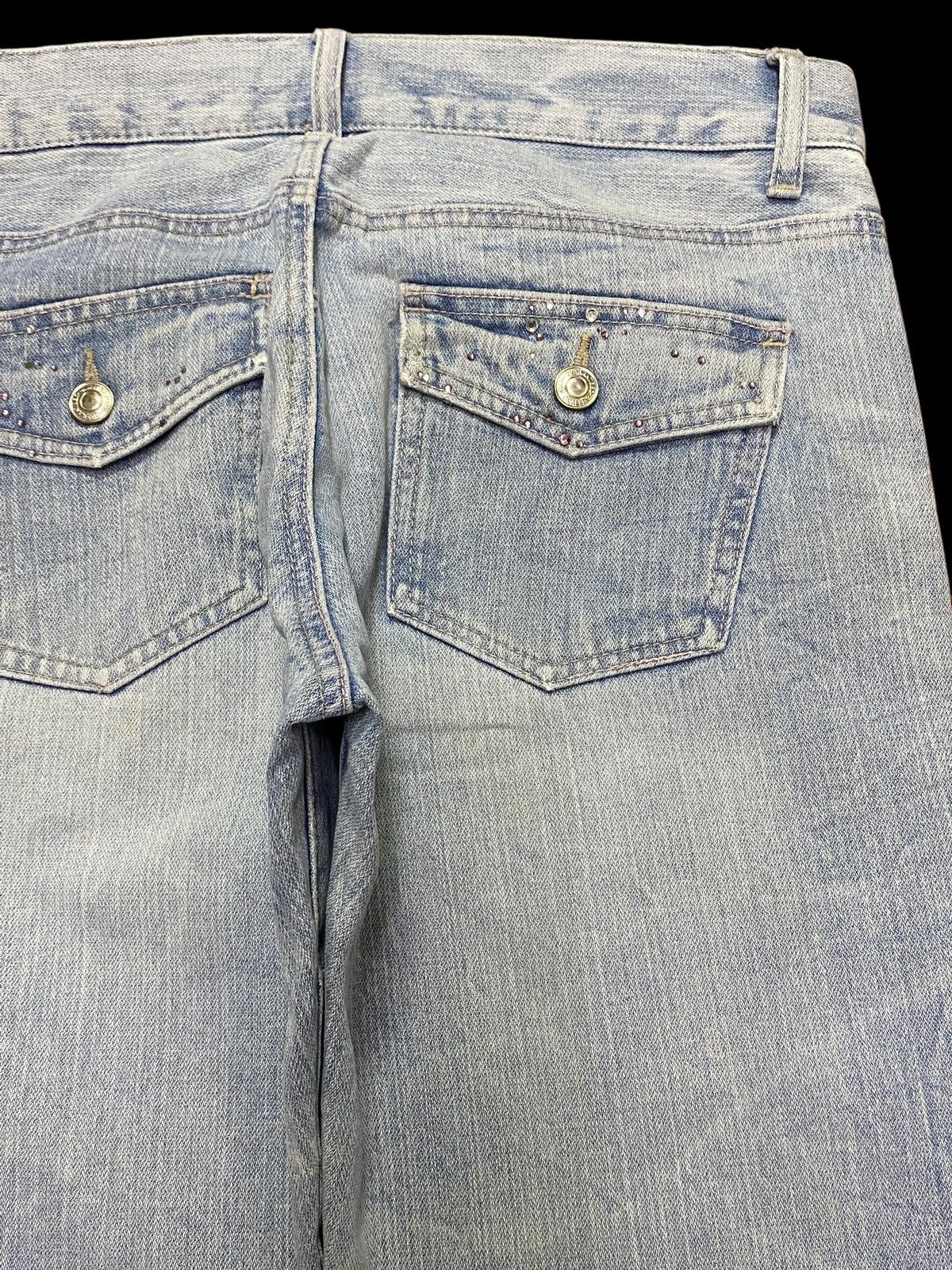 Japanese Brand Vintage Japanese Brands Faded Thunder Bootcut Jeans Size US 31 - 8 Thumbnail