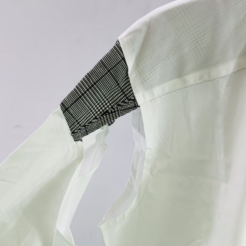 Comme des Garcons Homme Shirt Sleeve Design Button White Size US L / EU 52-54 / 3 - 5 Thumbnail