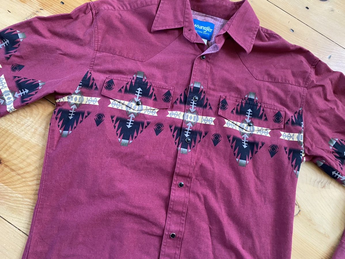Wrangler Vintage wrangler button up Med Size US M / EU 48-50 / 2 - 2 Thumbnail