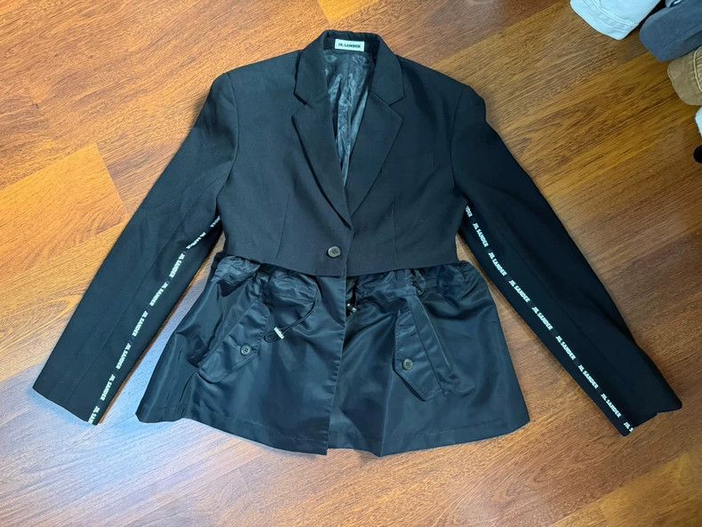 Jil Sander Jil Sander Blazer Size L / US 10 / IT 46 - 2 Thumbnail