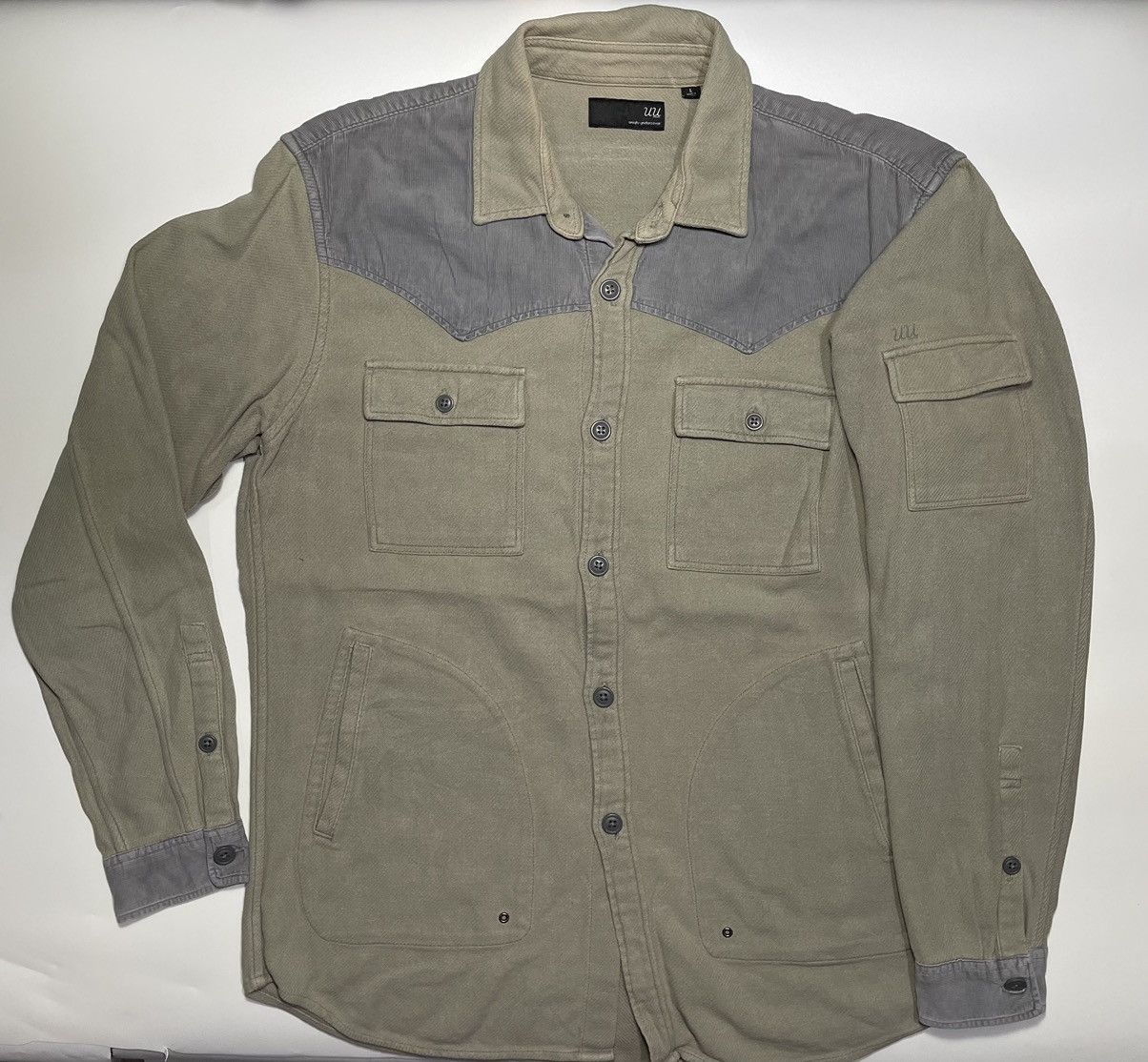 Undercover Uniqlo Undercover UU Multi pocket Flannel LongSleeve utility Size US L / EU 52-54 / 3 - 8 Thumbnail