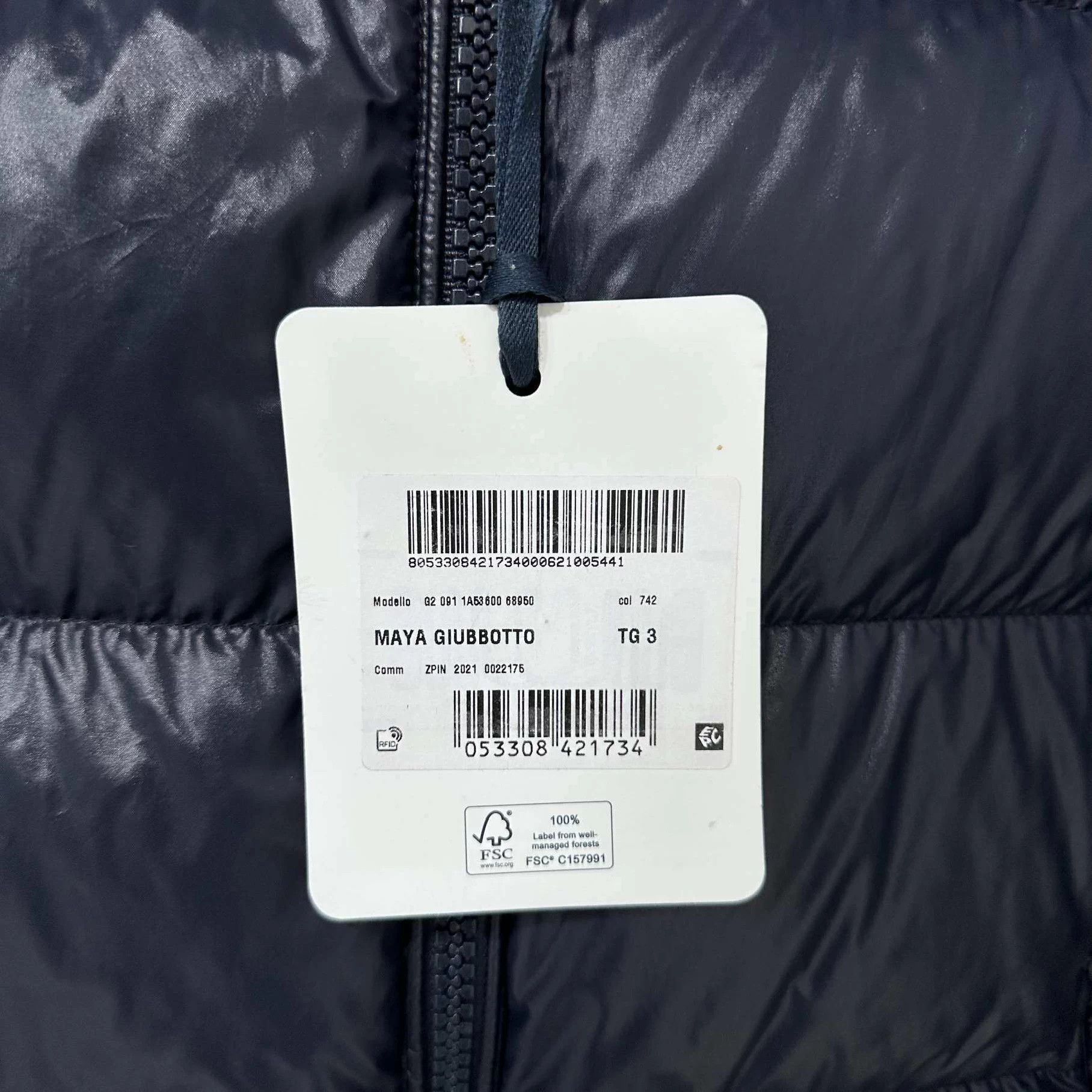 Moncler Moncler Maya Down Jacket Navy 3 Size US L / EU 52-54 / 3 - 8 Thumbnail