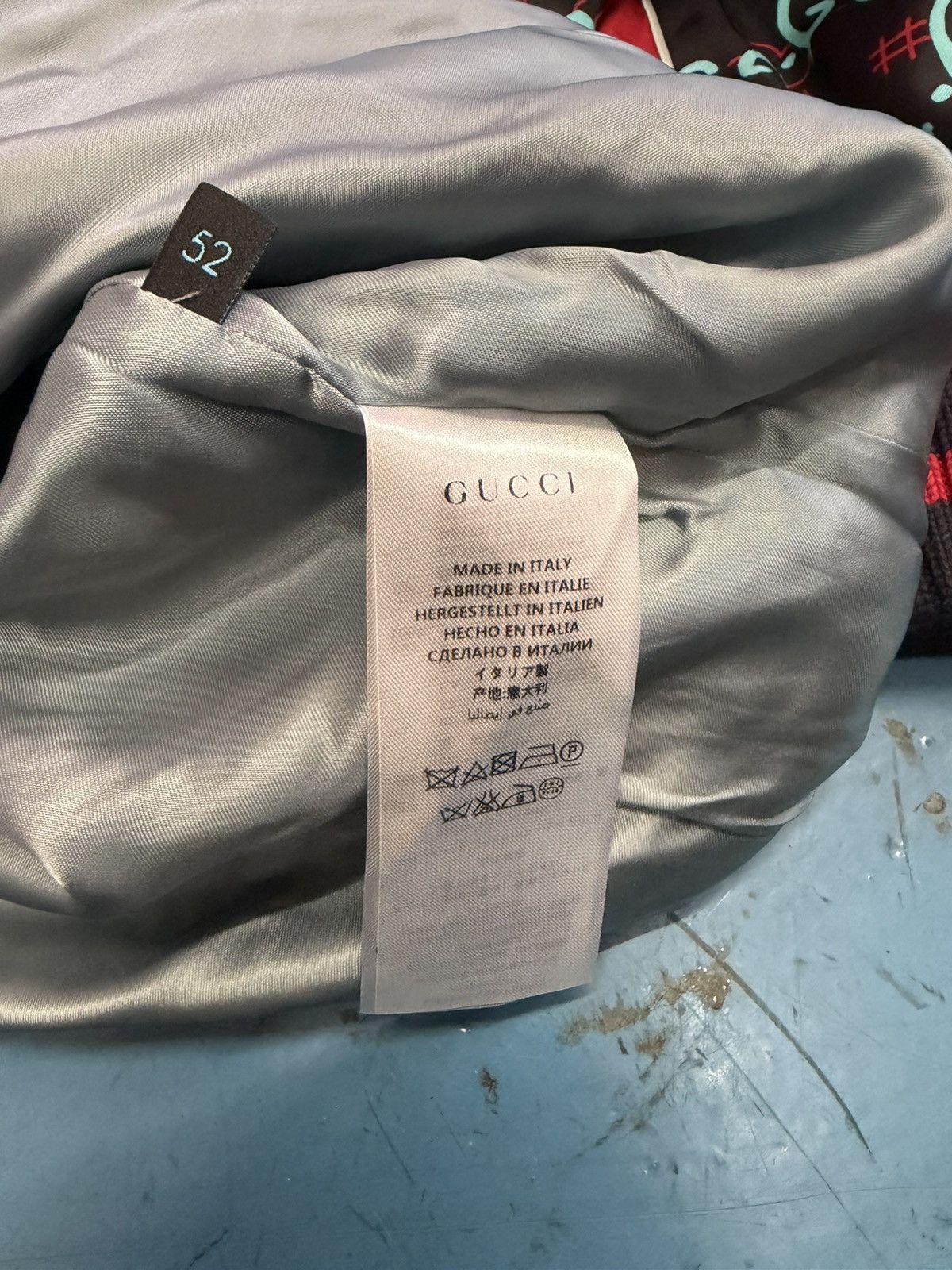 Gucci GUCCI GHOST SILK BLACK BOMBER Size US L / EU 52-54 / 3 - 5 Thumbnail