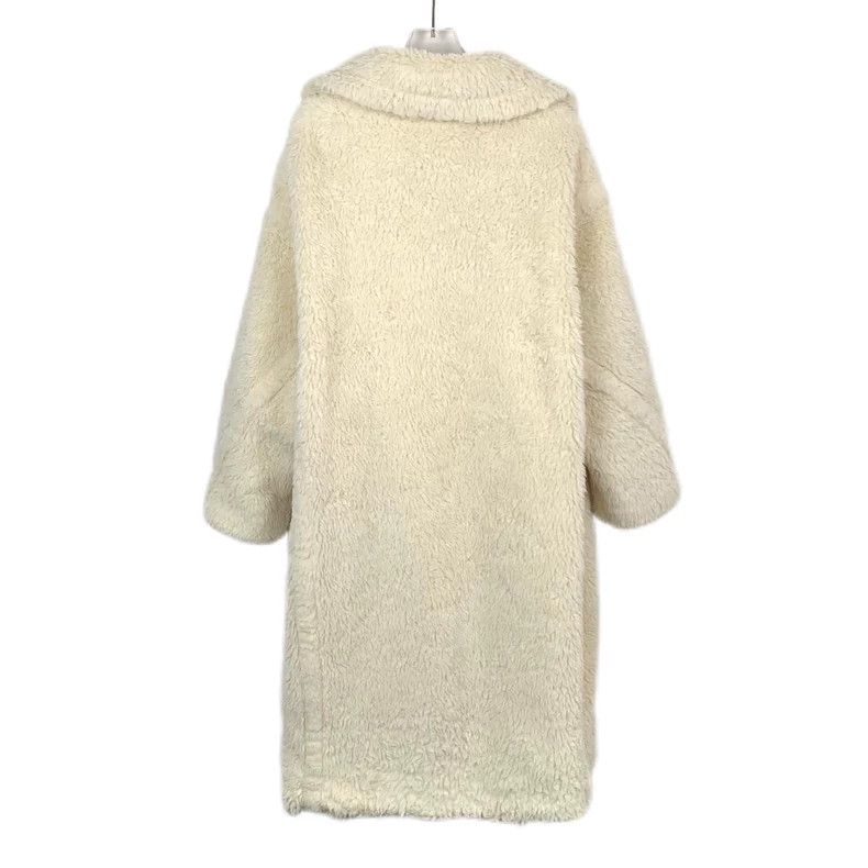 Max Mara Max Mara White alpaca teddy coat Size S / US 4 / IT 40 - 2 Thumbnail