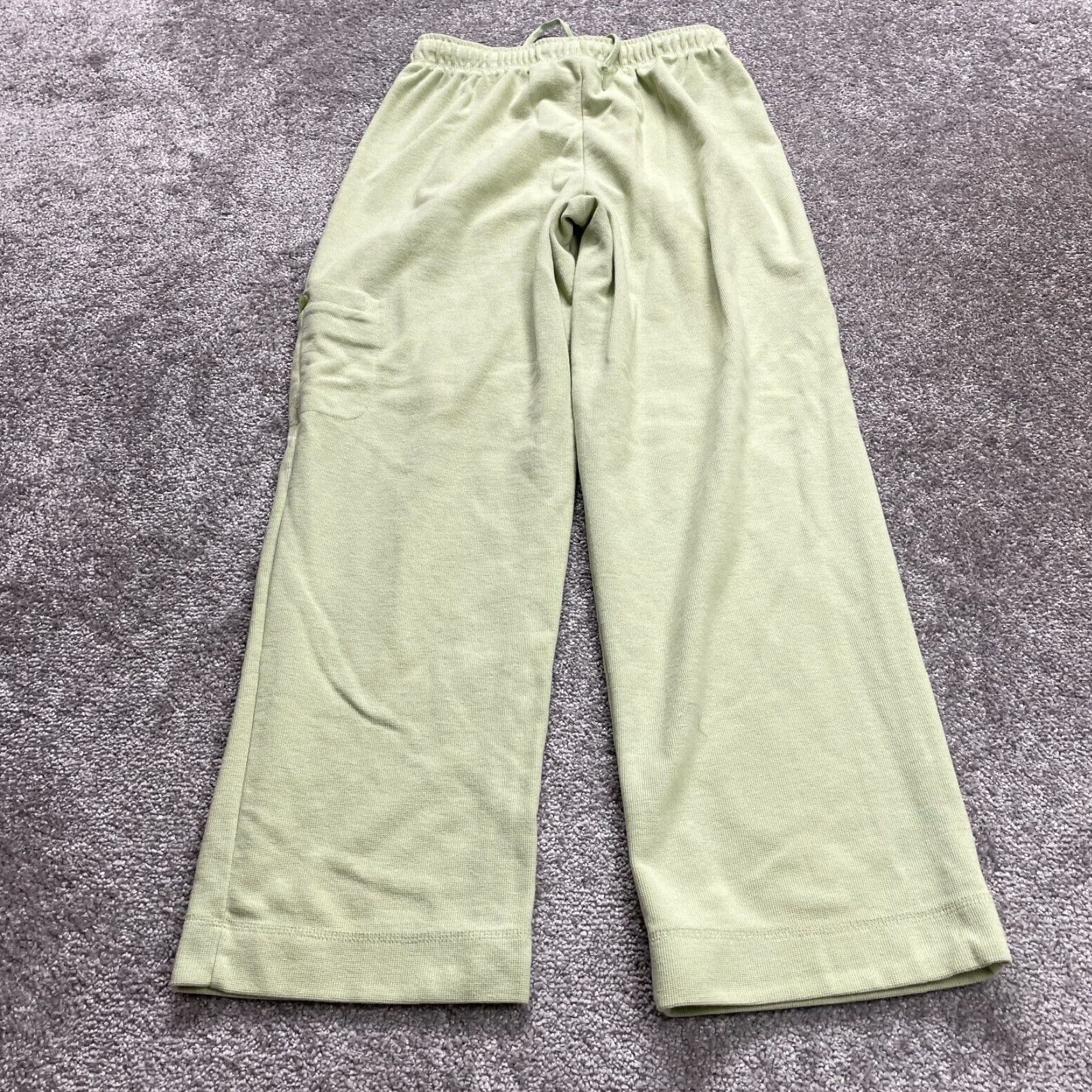 Vintage VINTAGE White Stag Women Sweatpants Green Drawstring Straight Leg Casual Athletic 4/6 Size 27" / US 4 / IT 40 - 2 Thumbnail