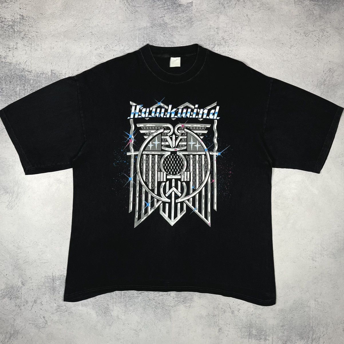 Band Tees Vintage Hawkwind Rock Band T Shirt 90’s Size US XL / EU 56 / 4 - 2 Thumbnail