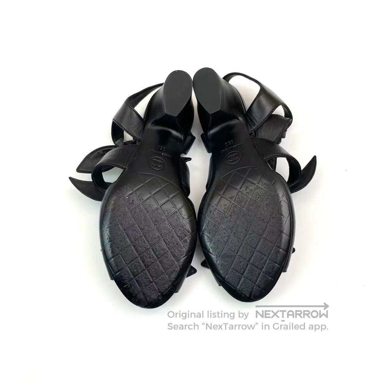 Chanel Chanel Bow heeled sandals| Size US 4.5 / IT 34.5 - 6 Thumbnail