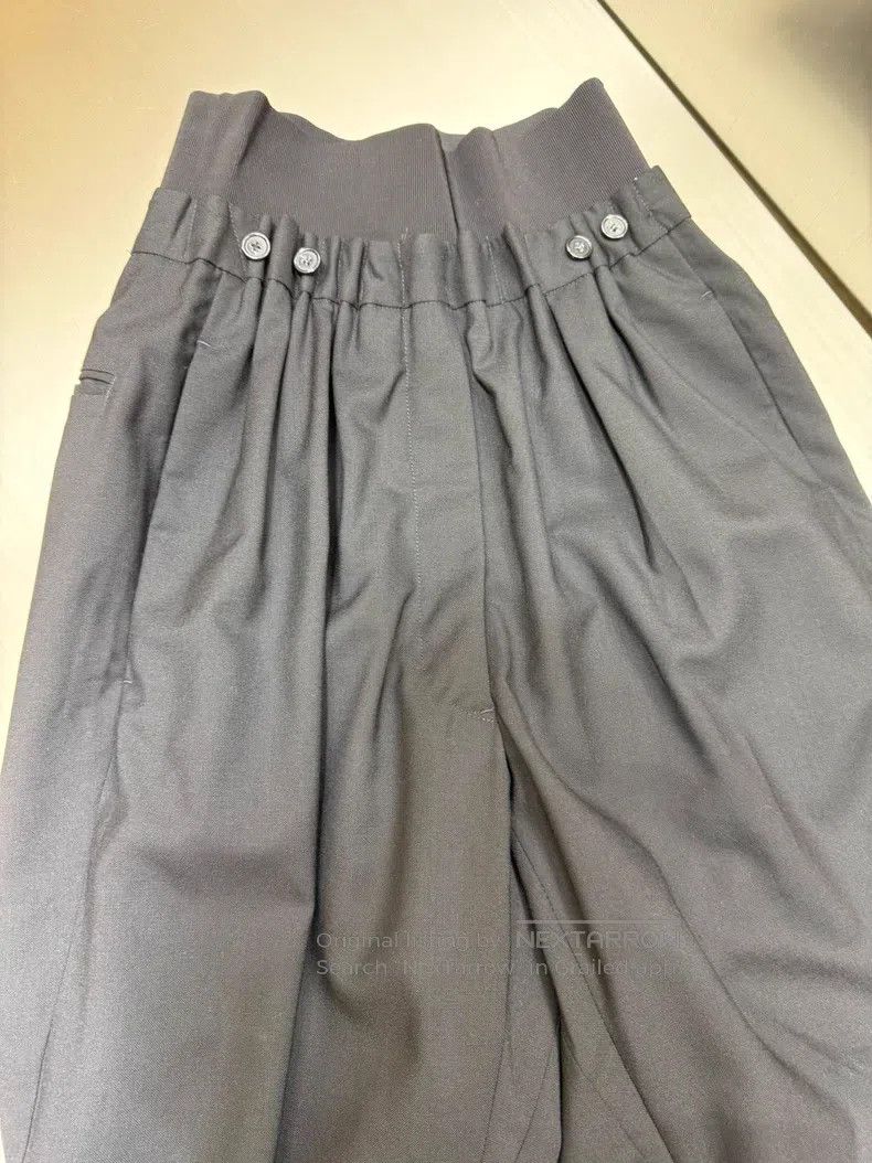 Raf Simons Raf Simons Pleated wide-waisted trousers Size US 34 / EU 50 - 3 Thumbnail
