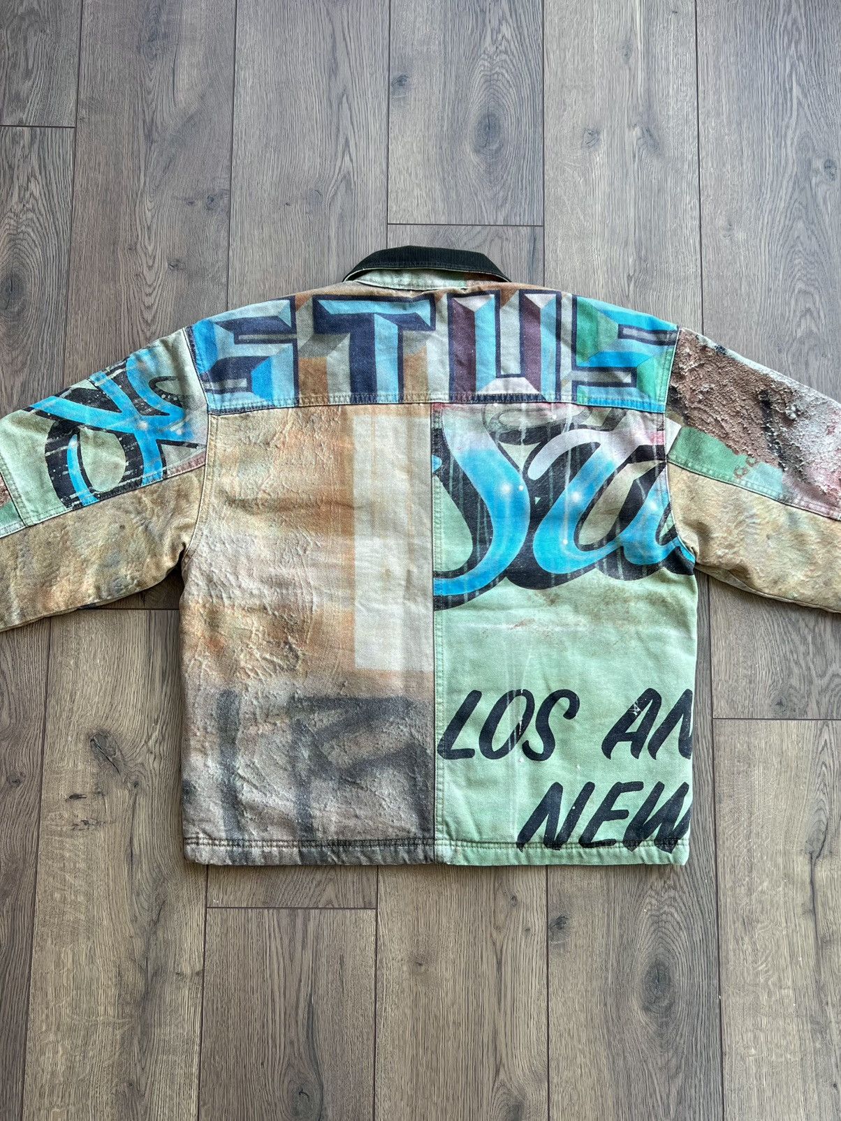 Stussy Stussy x Alfonso Gonzales Jr. Canvas Work Jacket Large Size US M / EU 48-50 / 2 - 7 Thumbnail