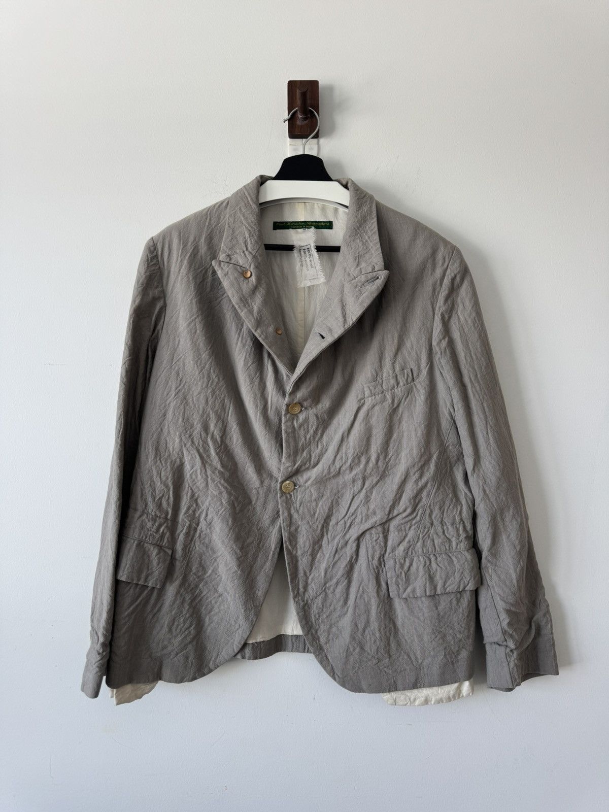 Paul Harnden Shoemakers Paul Harnden Pocket Blazer XXL Size US L / EU 52-54 / 3 - 1 Thumbnail