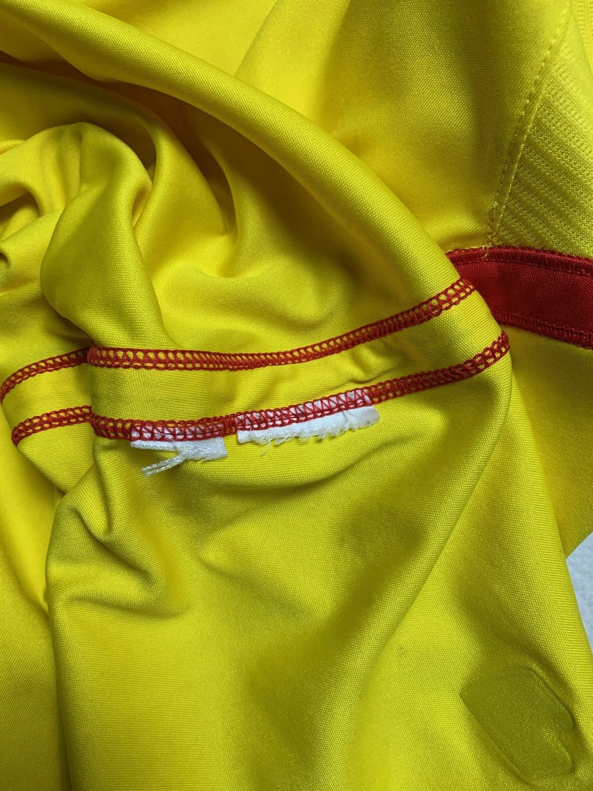 Vintage Vintage Liverpool soccer jersey yellow rare XXXL Size US XXL / EU 58 / 5 - 9 Thumbnail