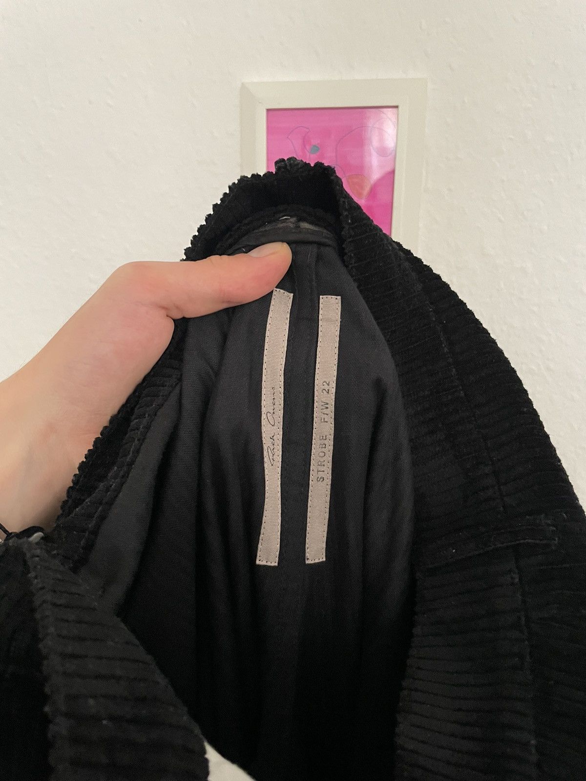 Rick Owens NWT Rick Owens FW22 “Strobe” Bolan Banana Cut Corduroy Size US 30 / EU 46 - 11 Thumbnail