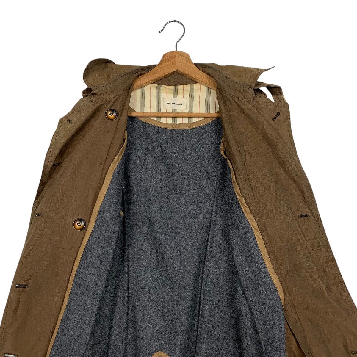 Japanese Brand Japanese Brand Nombre Impair Double Breasted Trench Coat Size S / US 4 / IT 40 - 12 Thumbnail