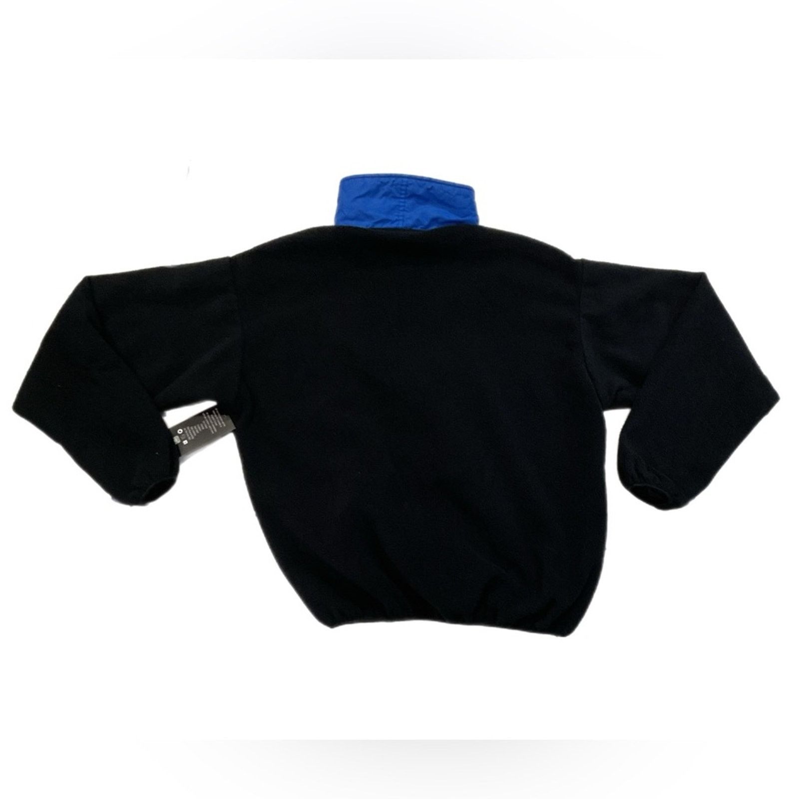 Columbia Vintage 90s Columbia Fleece Jacket Black Blue Zip Up Made US Size US L / EU 52-54 / 3 - 2 Thumbnail