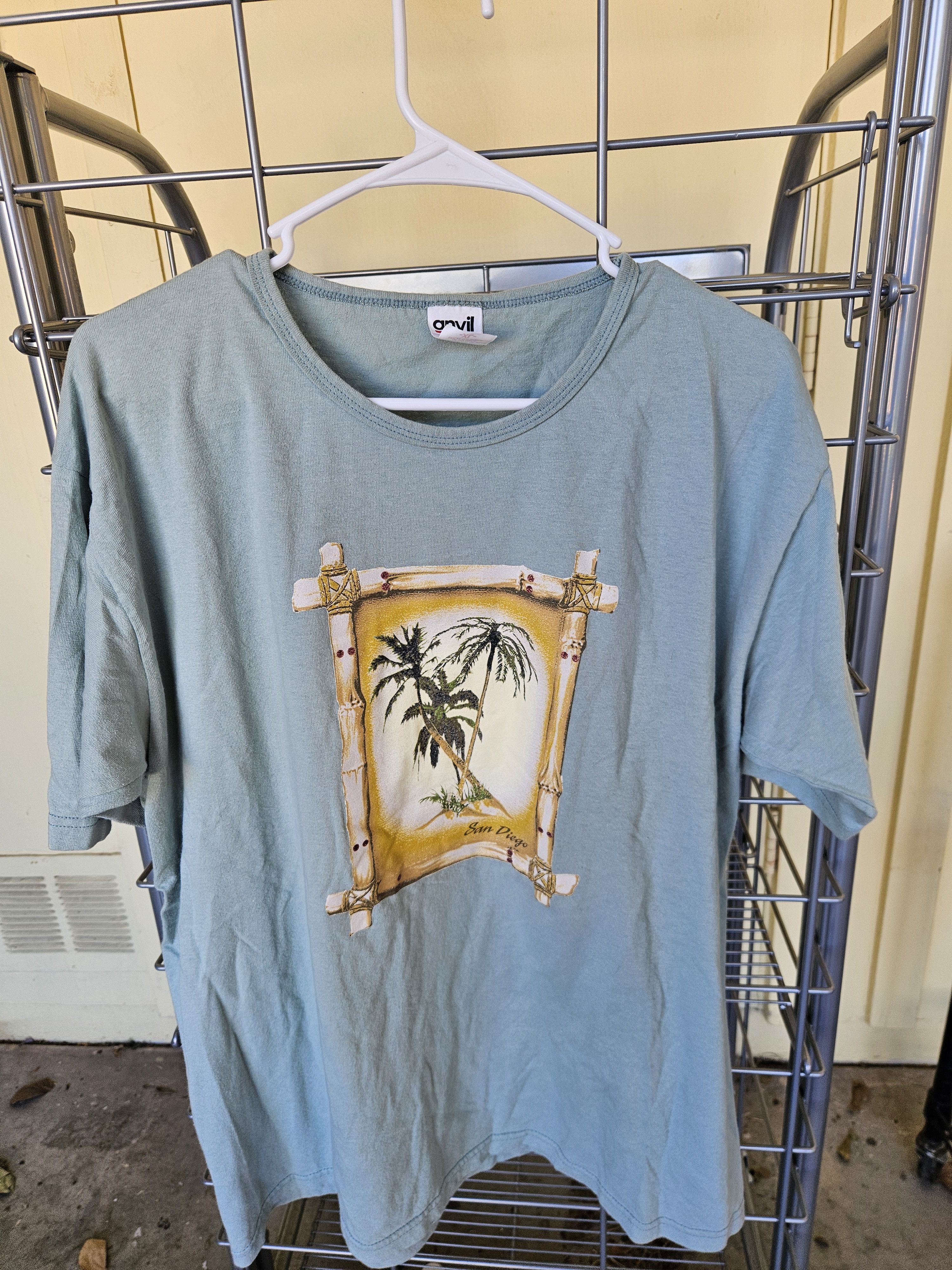 Anvil San Diego Palm Tree Anvil Surf Tee Size US XL / EU 56 / 4 - 1 Thumbnail