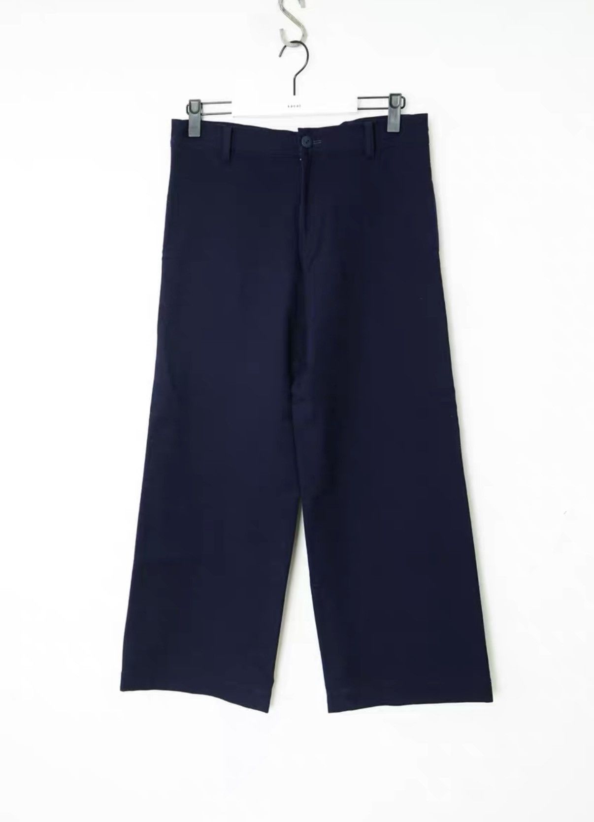Yohji Yamamoto Yohji Yamamoto Limi Feu Wool Wide-Leg Straight Pants Size US 32 / EU 48 - 1 Thumbnail