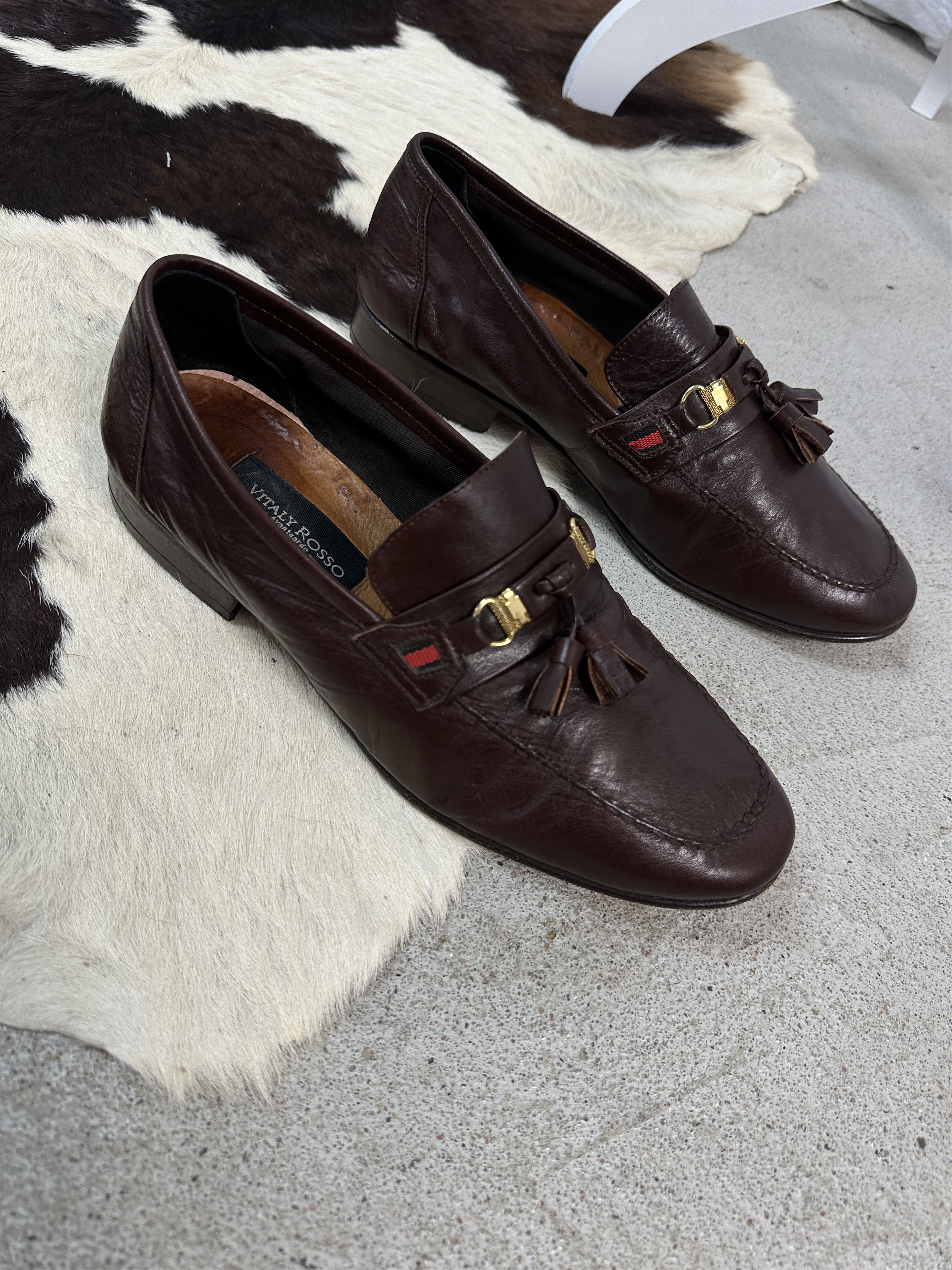 Vintage Vintage Casual Y2K Leather Loafers Shoes Size US 9 / EU 42 - 1 Thumbnail
