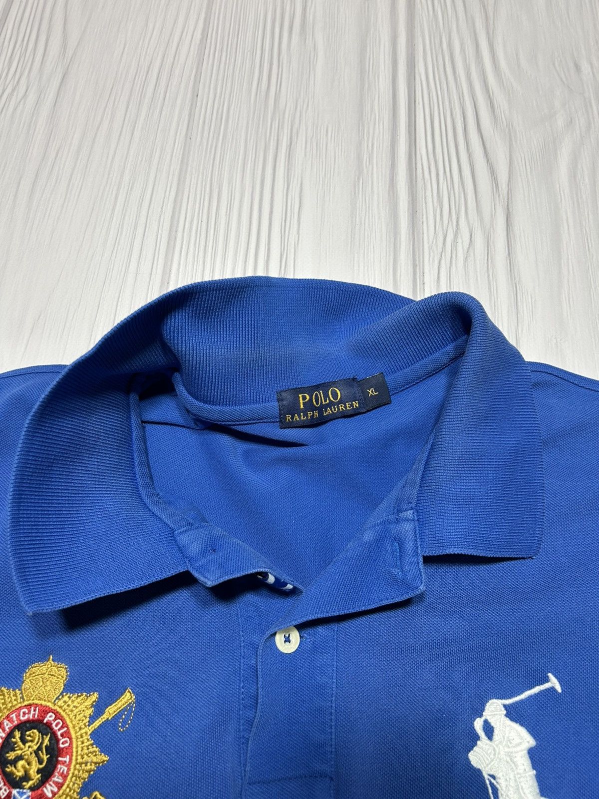 Japanese Brand Vintage Polo Ralph Lauren Black Watch Polo Team 2 Tee Size US XL / EU 56 / 4 - 12 Thumbnail