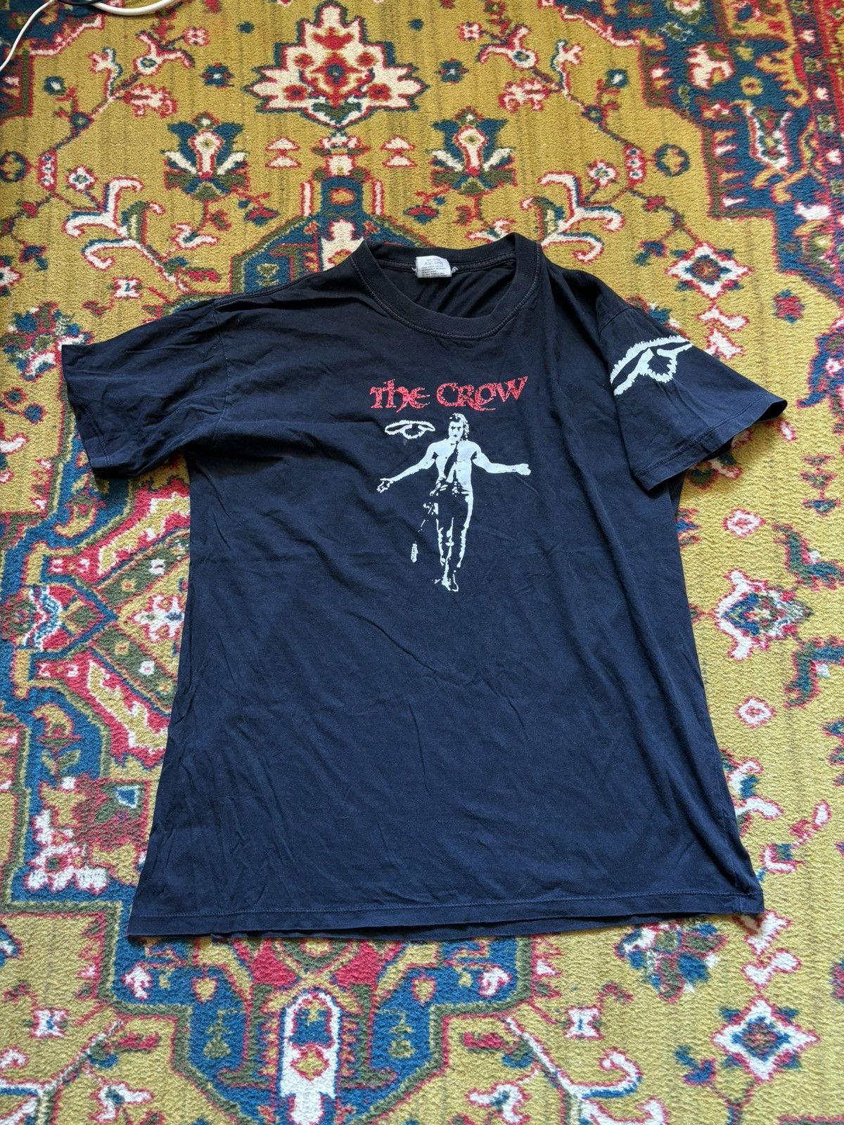 Other Vintage 90s The Crow Horror Movie T Shirt Size L Size US L / EU 52-54 / 3 - 1 Thumbnail
