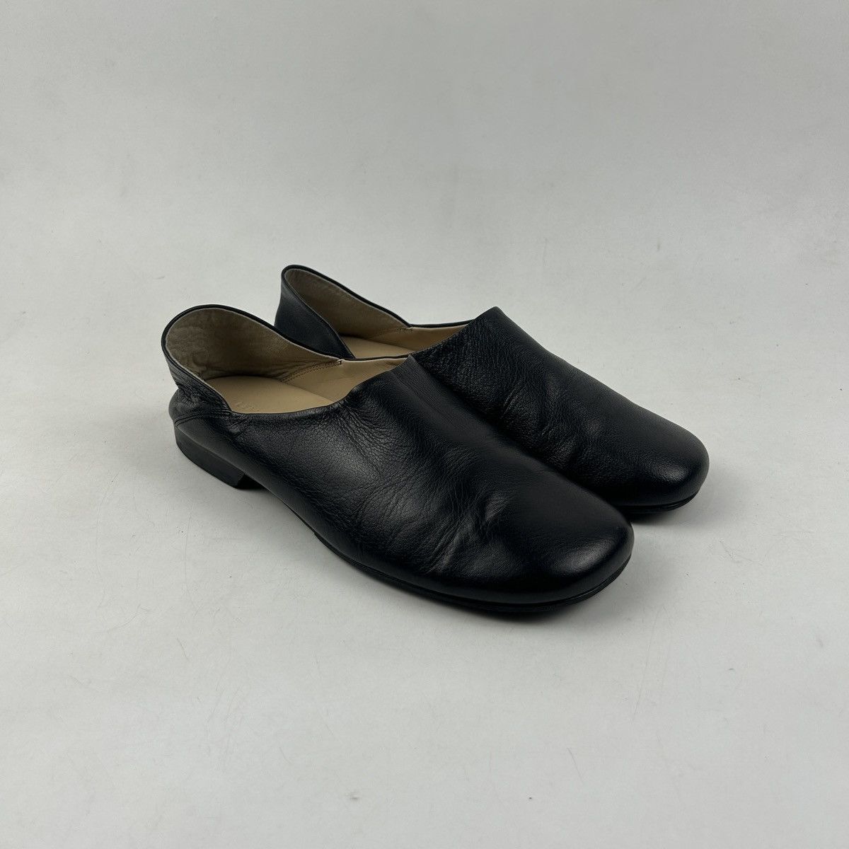 Lemaire Lemaire Leather Slip-On Loafers Size US 11 / IT 41 - 1 Thumbnail