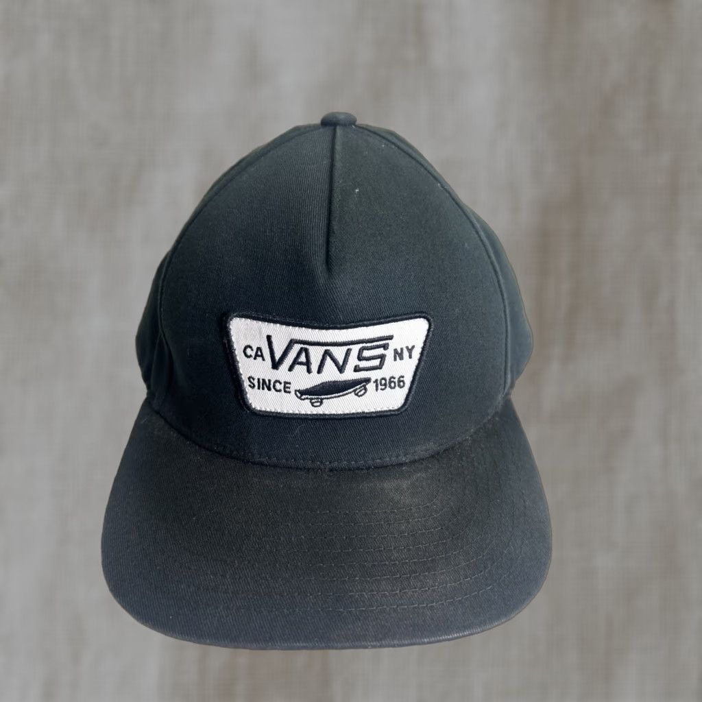 Vans Vans SnapBack Baseball Cap Black White Patch Adjustable Men One Size Colorful Size ONE SIZE - 1 Thumbnail