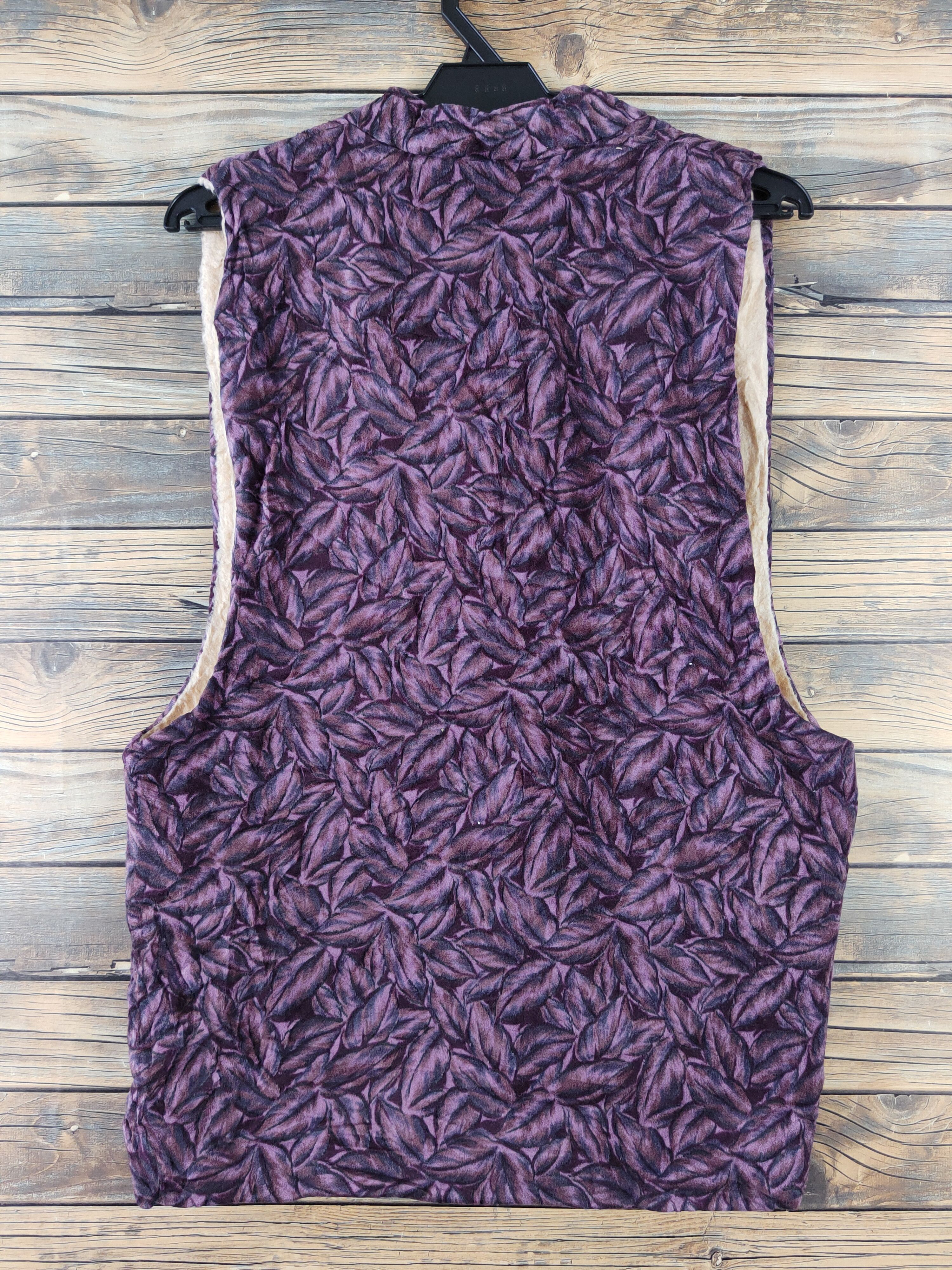 Japanese Brand × Vintage Vintage Japanese Brand Purple retro Vests Size S / US 4 / IT 40 - 7 Thumbnail