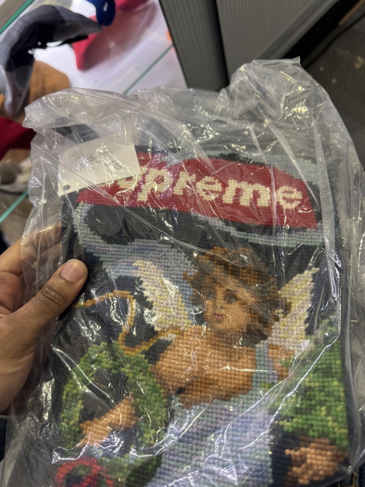 Supreme Supreme Christmas Stocking Blue One size FW20 Size ONE SIZE - 1 Thumbnail