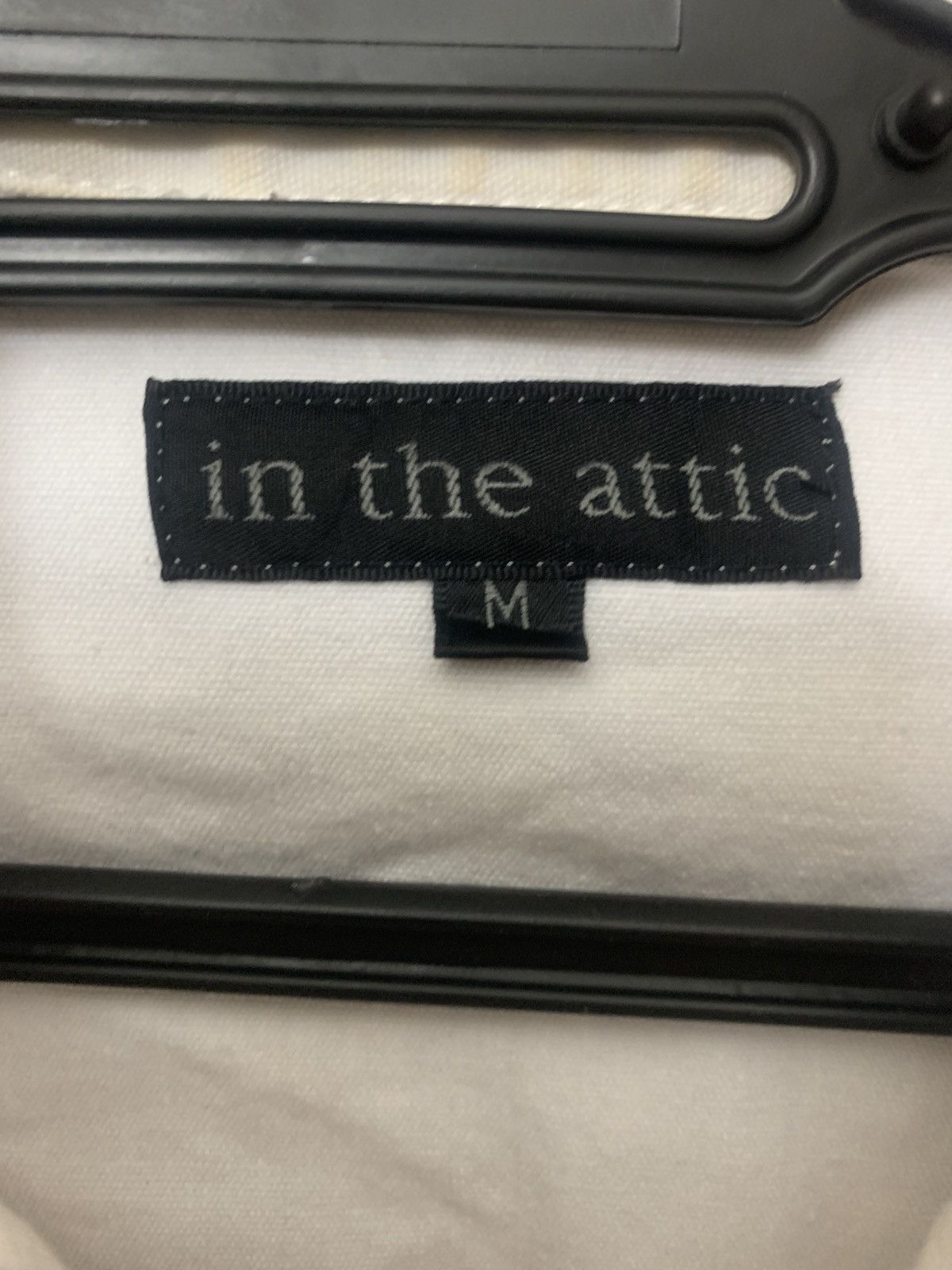 In The Attic In the attic white and black long sleeve shirt Size US M / EU 48-50 / 2 - 7 Thumbnail