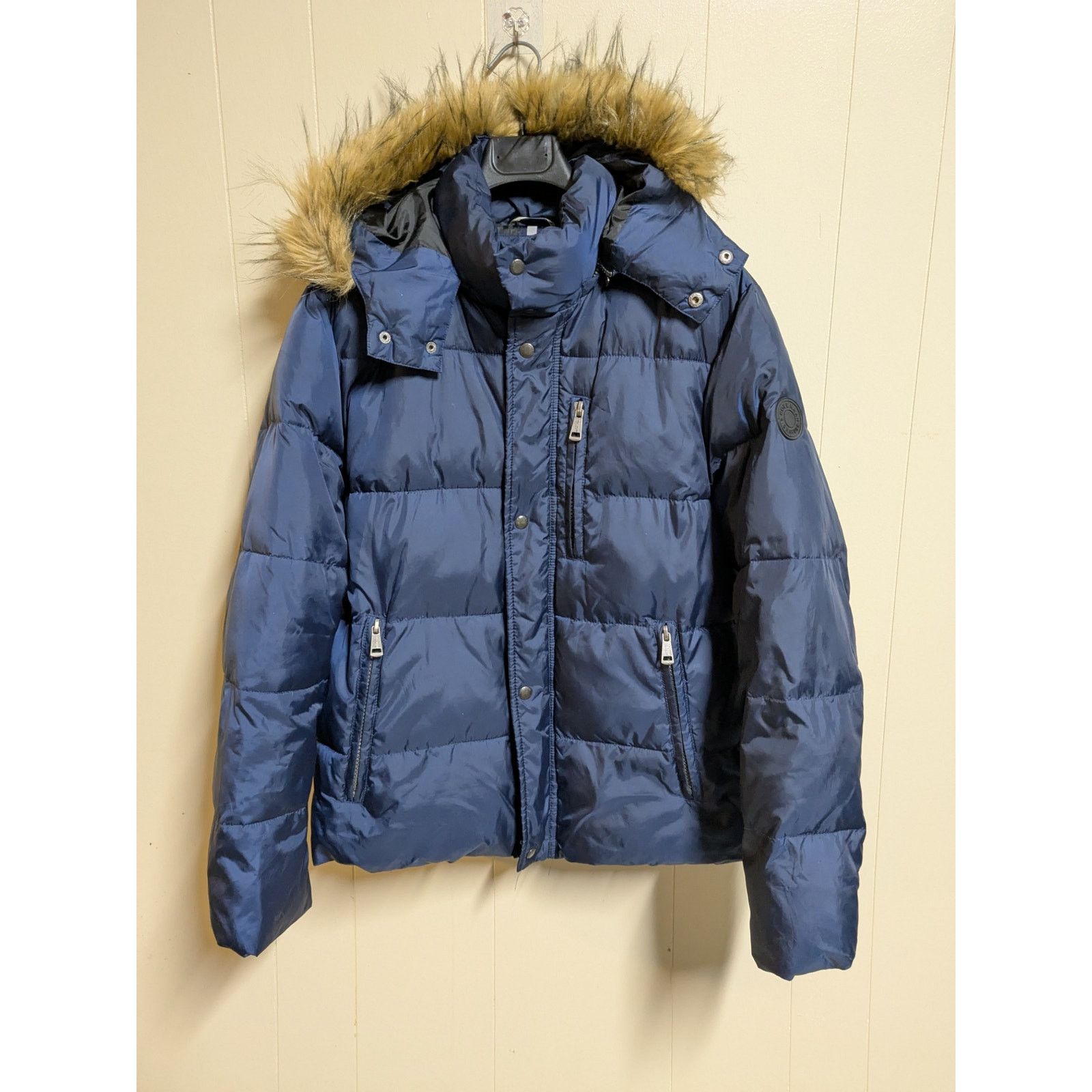 Cole Haan Cole Haan - PARKA Down Coat / M / Blue Size US M / EU 48-50 / 2 - 1 Thumbnail