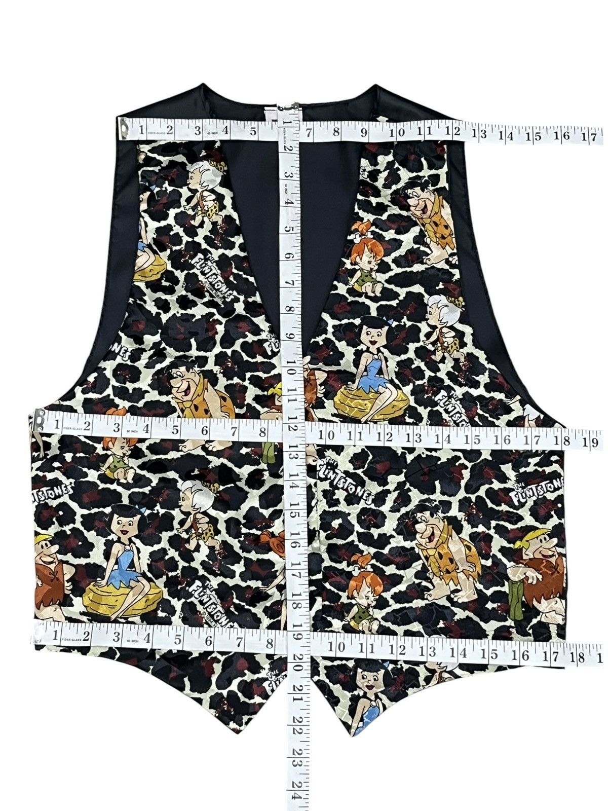 Cartoon Network Vintage 1994 Flintstones Leopard Print Cartoon Vest Size US XS / EU 42 / 0 - 9 Thumbnail