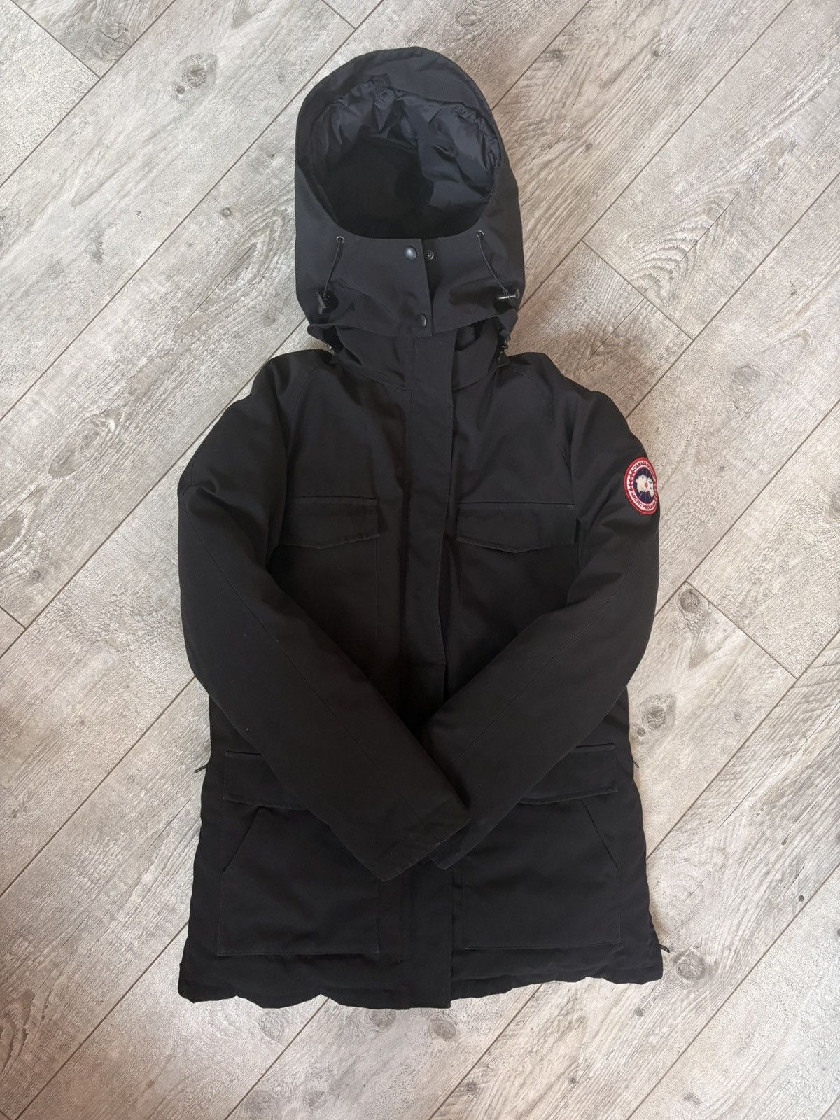 Canada Goose Canada Goose Constable Parka Black Jacket Large Size L / US 10 / IT 46 - 1 Thumbnail