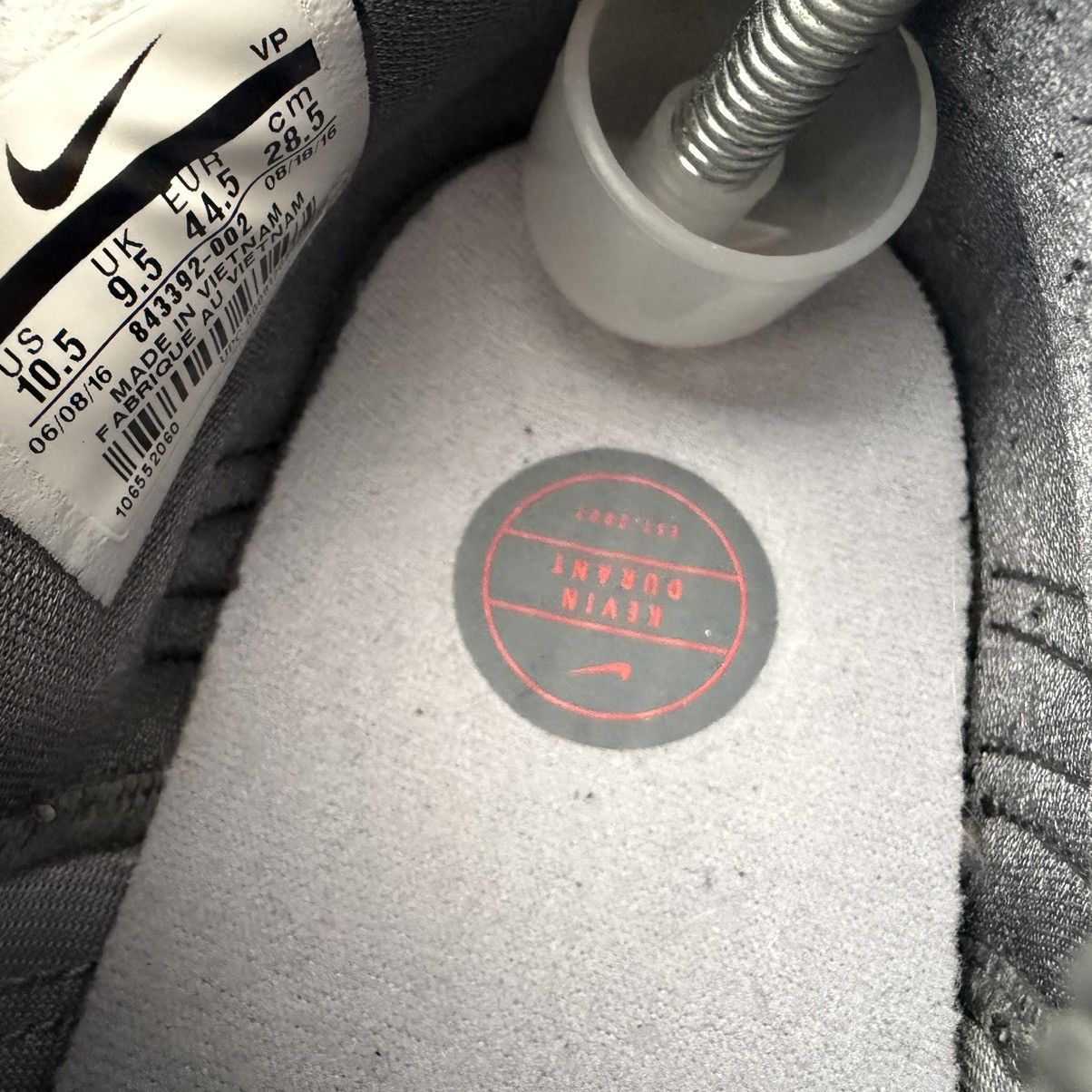 Nike NIKE • KD 9 "Battle Grey" (10.5M) Size US 10.5 / EU 43-44 - 5 Thumbnail