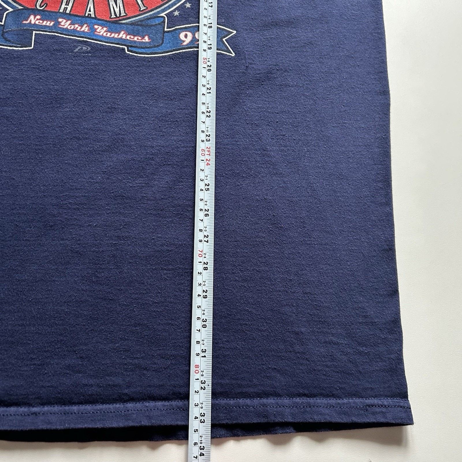 MLB Vintage 1999 New York Yankees T Shirt XXL 90s MLB Pro Player Size US XXL / EU 58 / 5 - 6 Thumbnail