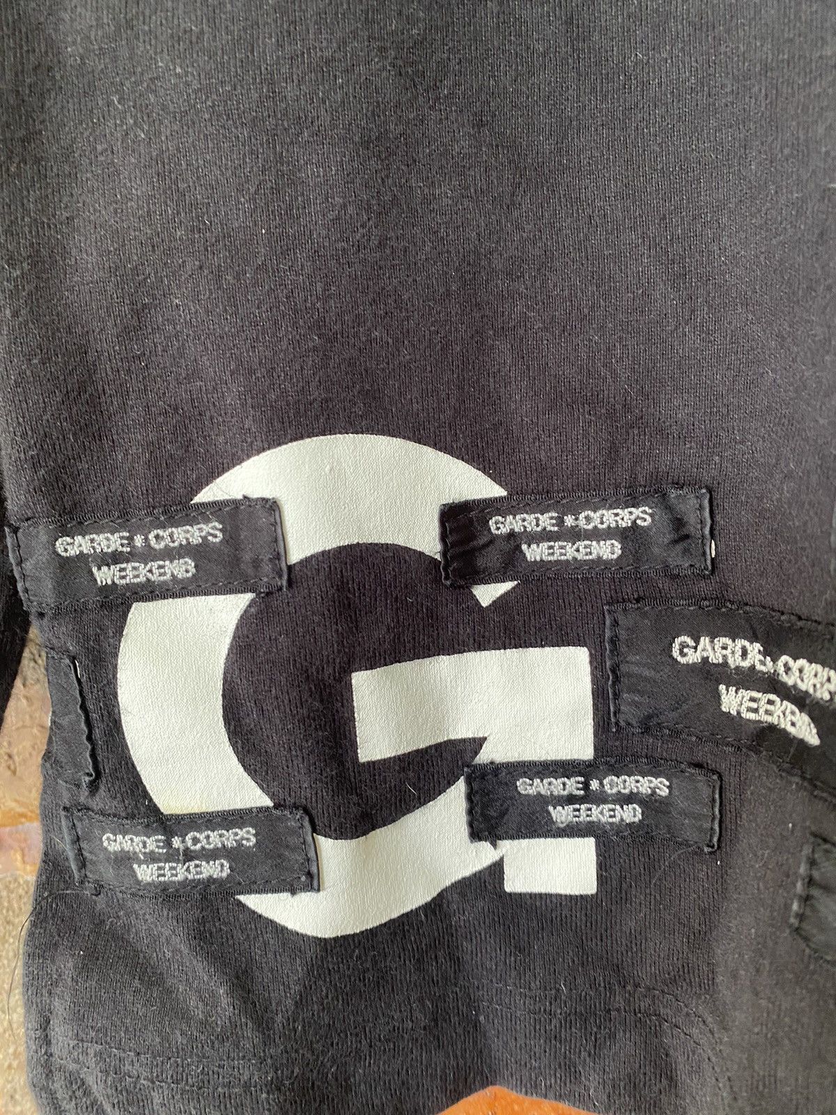 Ekam 1990s Anarchy Garde Corps Weekend Patch logo Size US M / EU 48-50 / 2 - 7 Thumbnail