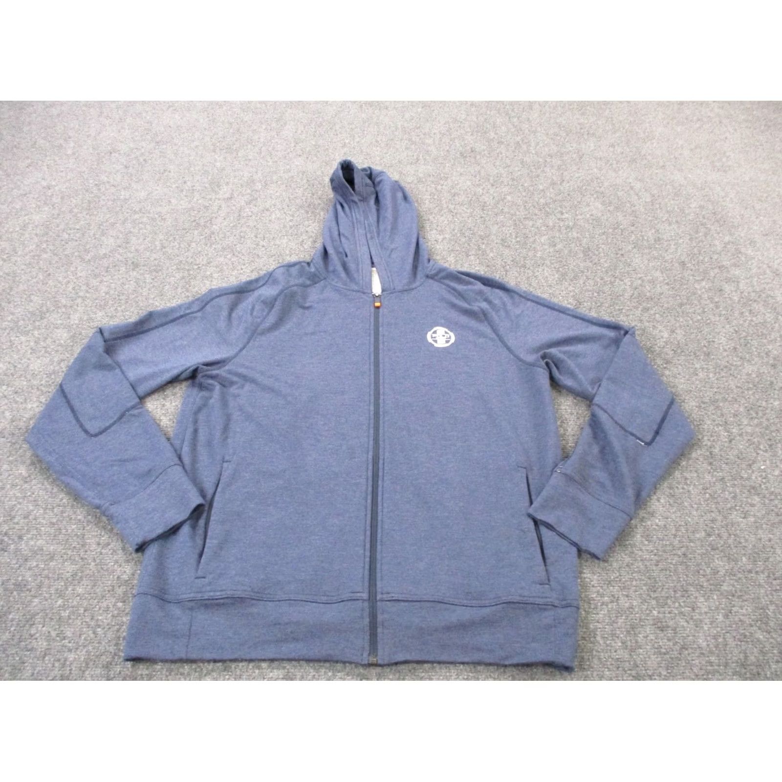 Polo Ralph Lauren Polo Ralph Lauren Jacket Mens L Blue Logo Windbreaker Hoodie Casual Zip Full Zip Pockets Stretch Size US L / EU 52-54 / 3 - 2 Thumbnail