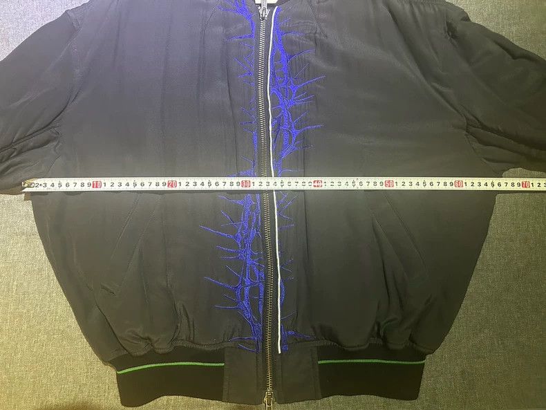 Haider Ackermann haider ackermann Branch pattern embroidered silk black jac Size US M / EU 48-50 / 2 - 3 Thumbnail