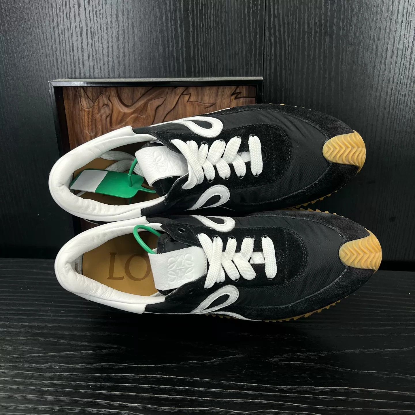 Loewe LOEWE Runner Black & White Deertrainer 39 Size US 8.5 / IT 38.5 - 2 Thumbnail