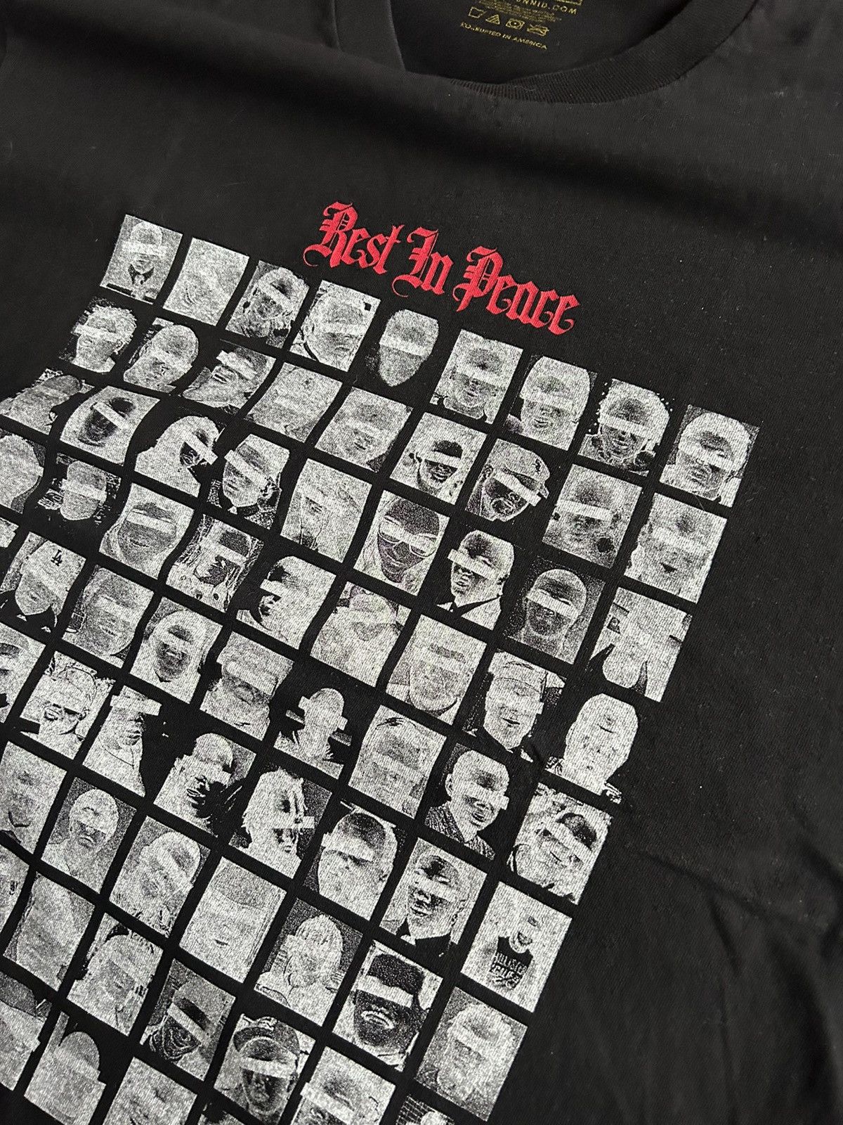 Band Tees × Vintage 4-Hunnid Police Get Away Vintage T-shirt Skateboarding Merch Size US L / EU 52-54 / 3 - 6 Thumbnail