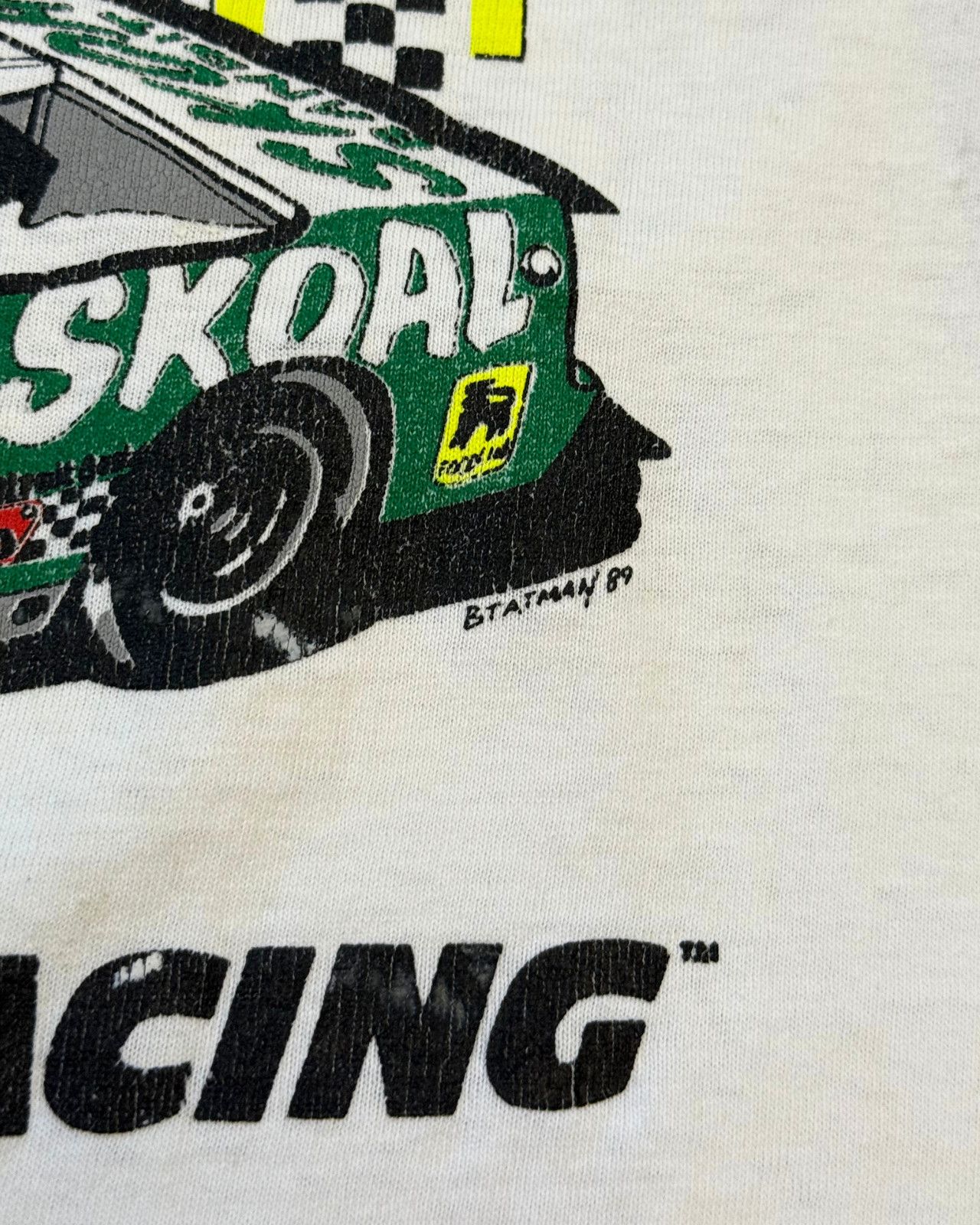 Vintage Vintage 1989 Harry Gant Skoal Bandit Racing T-Shirt - Small Size US S / EU 44-46 / 1 - 4 Thumbnail