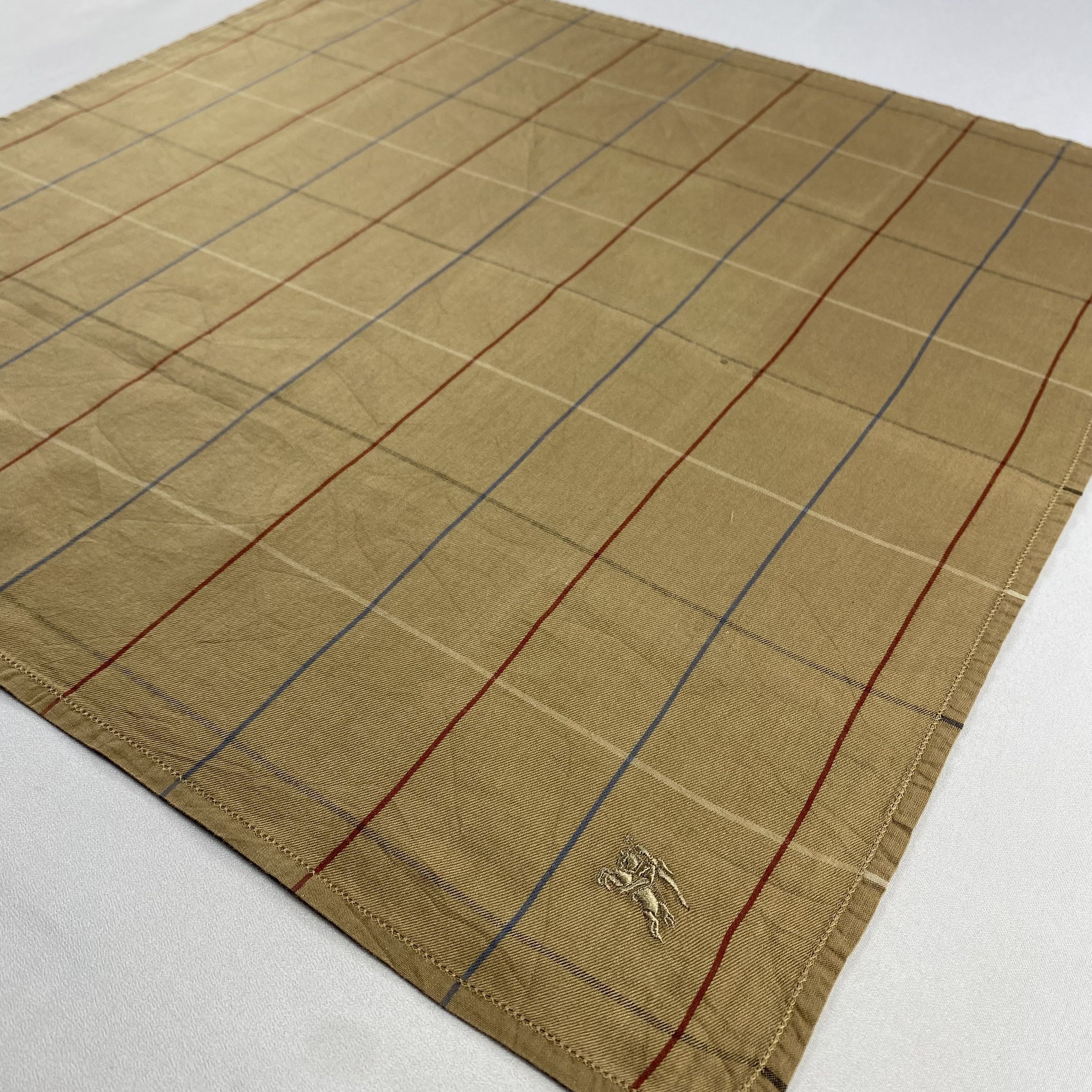 Burberry × Vintage Burberry Handkerchief / Neckerchief / Bandana-P1062 Size ONE SIZE - 2 Thumbnail