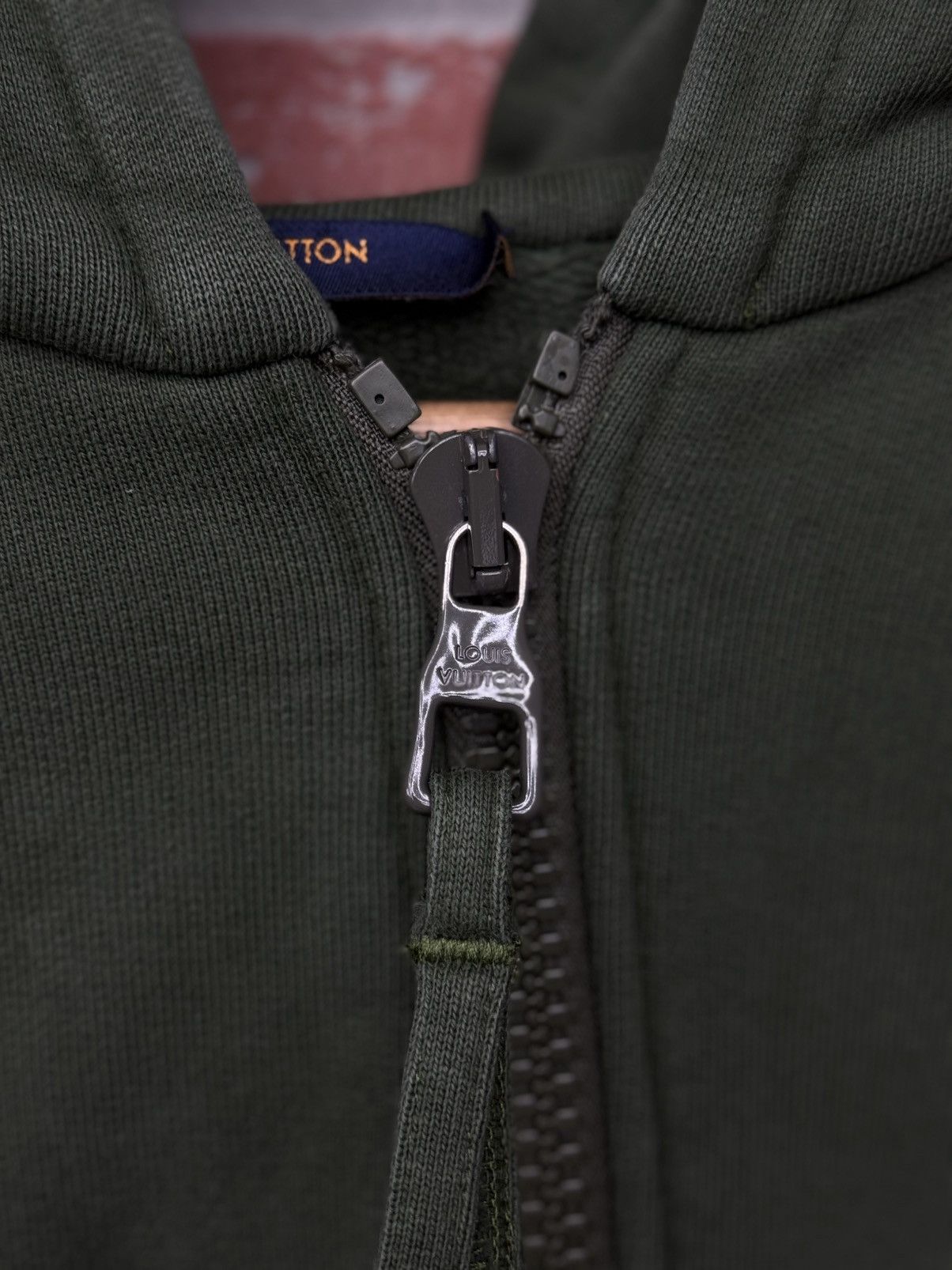Louis Vuitton Louis Vuitton Virgil Abloh Green Hoodie Size 4L Size US XXL / EU 58 / 5 - 12 Thumbnail
