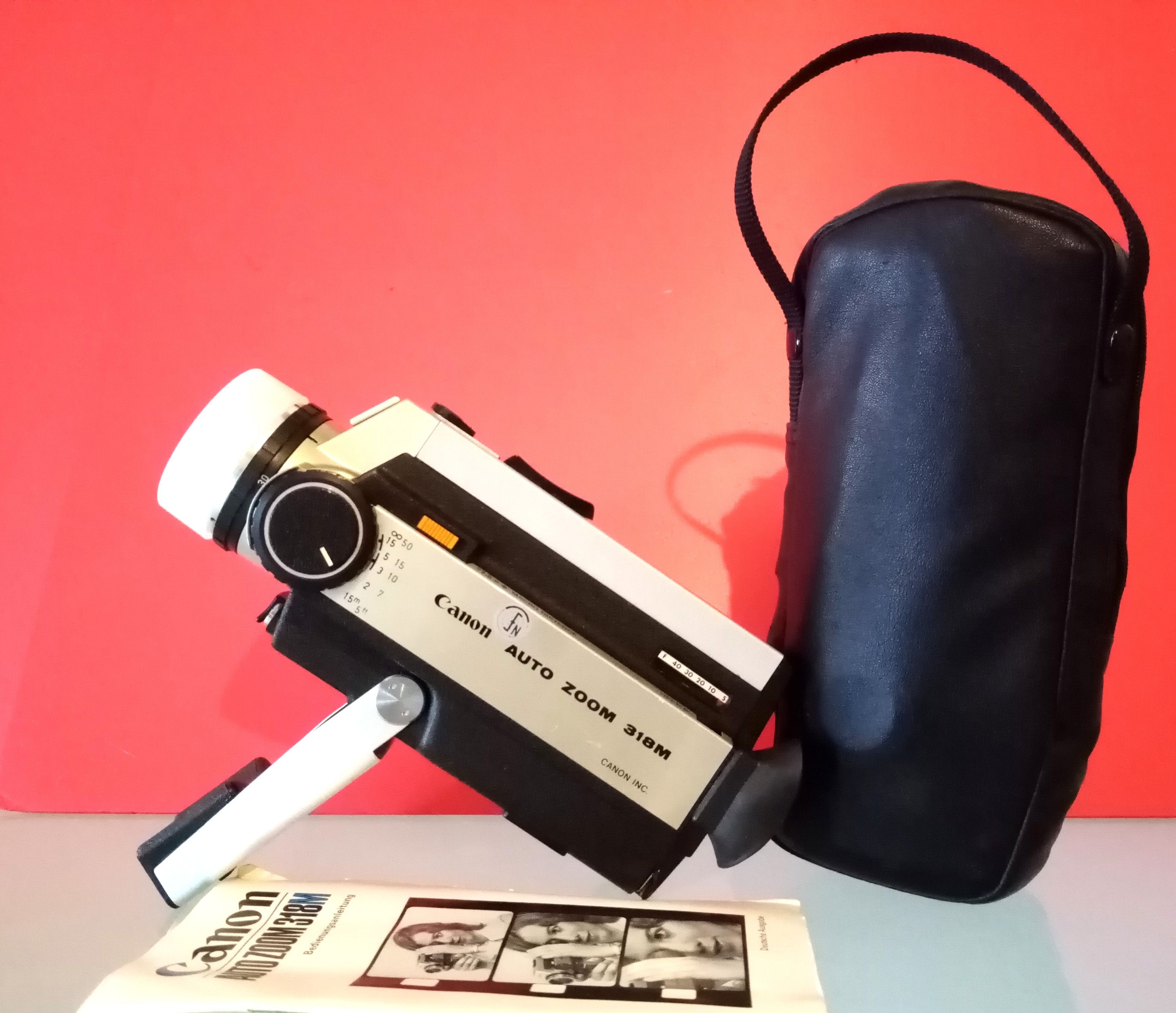 Vintage Vintage Design- Canon Auto Zoom 318M. Super 8 Movie Size ONE SIZE - 1 Thumbnail