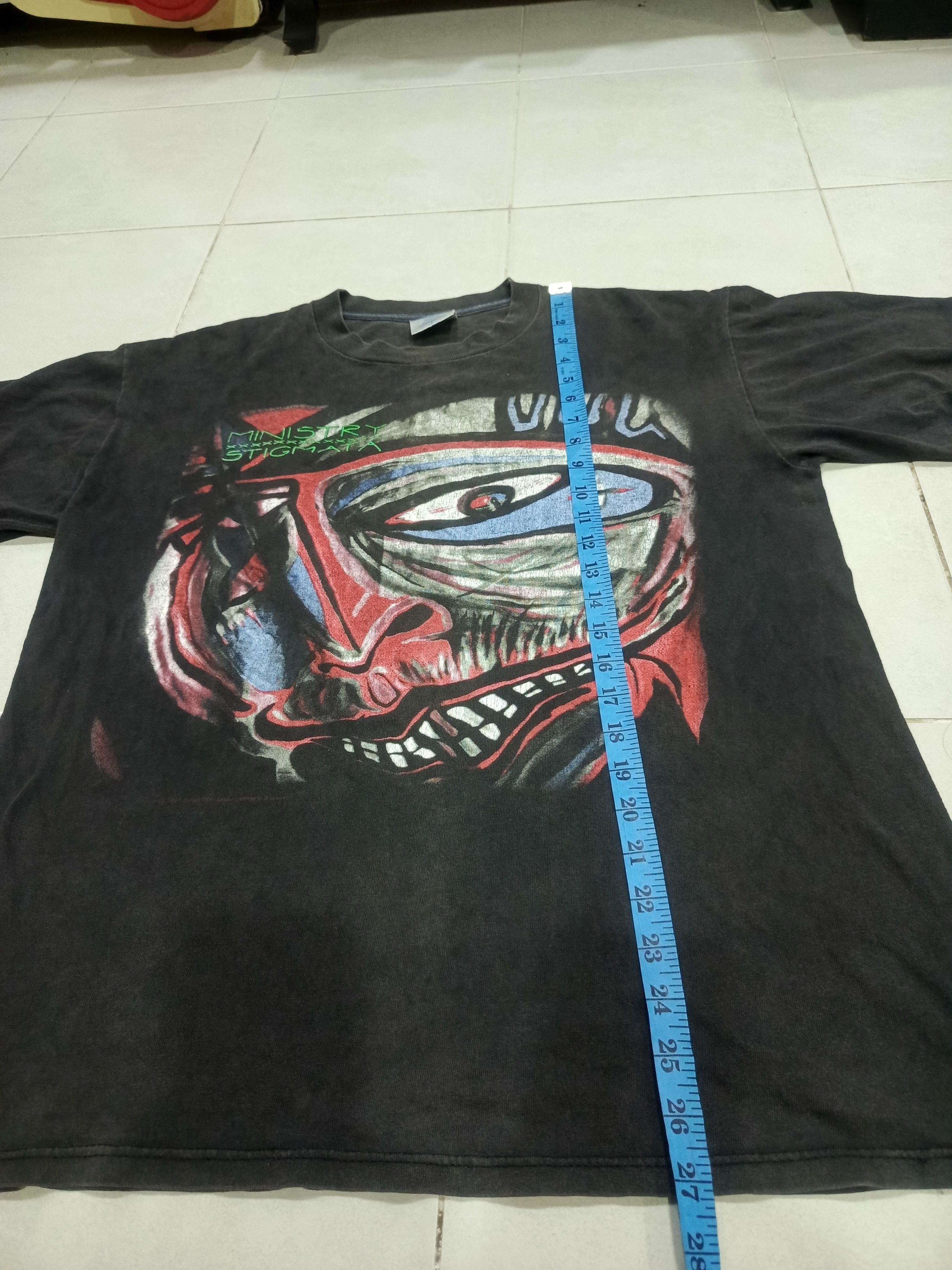 Vintage Vintage 1991 Ministry Stigmata Size US L / EU 52-54 / 3 - 10 Thumbnail