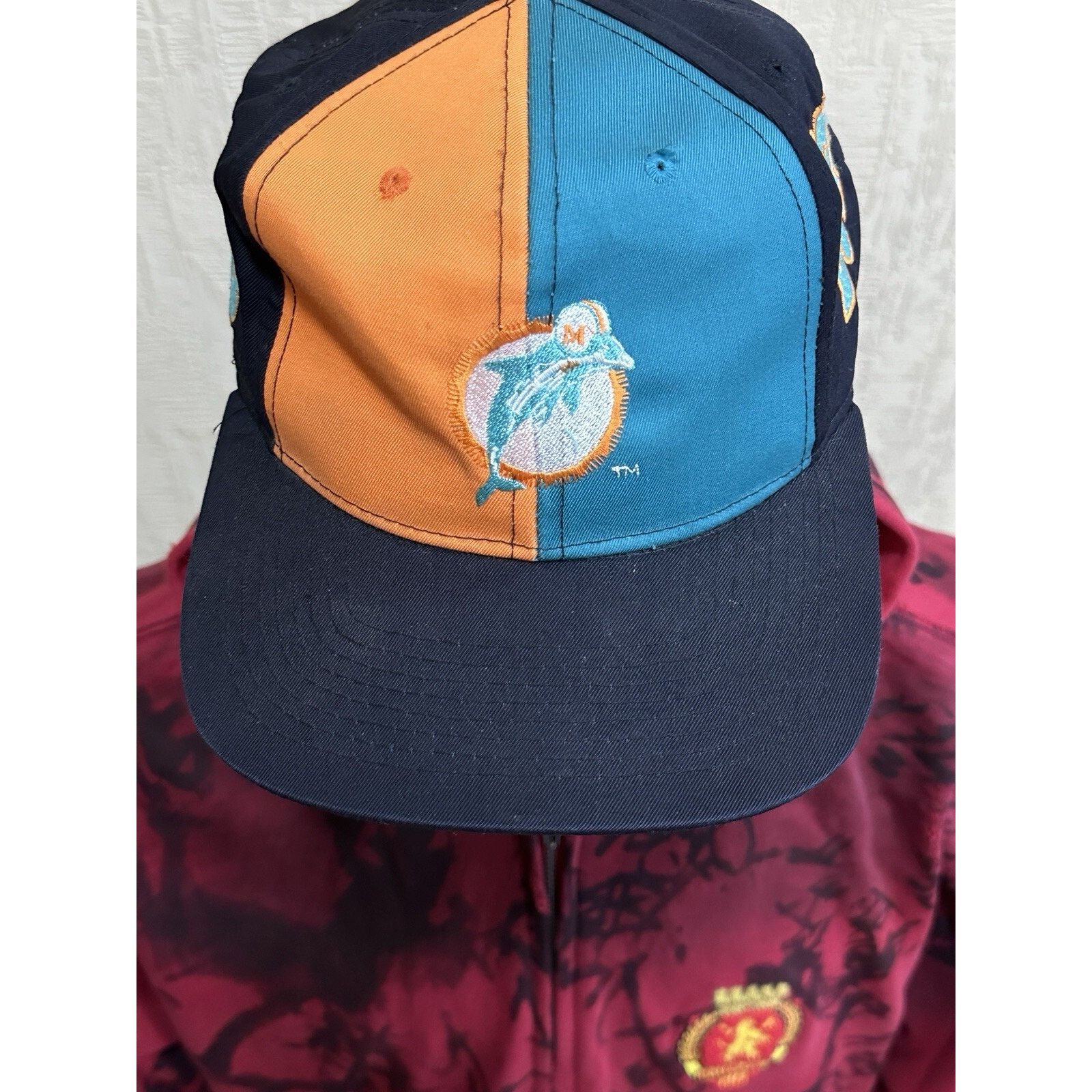 NFL Vintage 1993 Miami Dolphins Rare NFL Baseball Men’s Cap Hat Size ONE SIZE - 9 Thumbnail