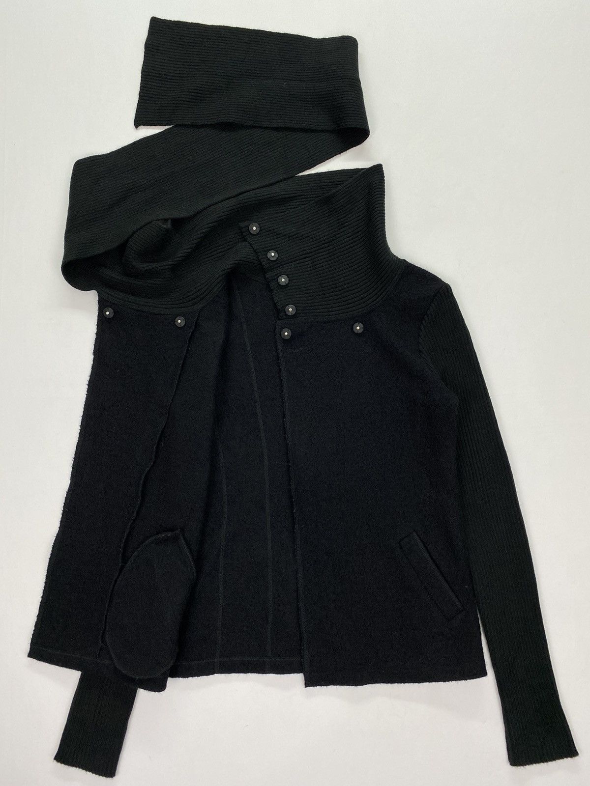 Japanese Brand Cobalt by Chris Han Shawl Jacket Size US XS / EU 42 / 0 - 8 Thumbnail